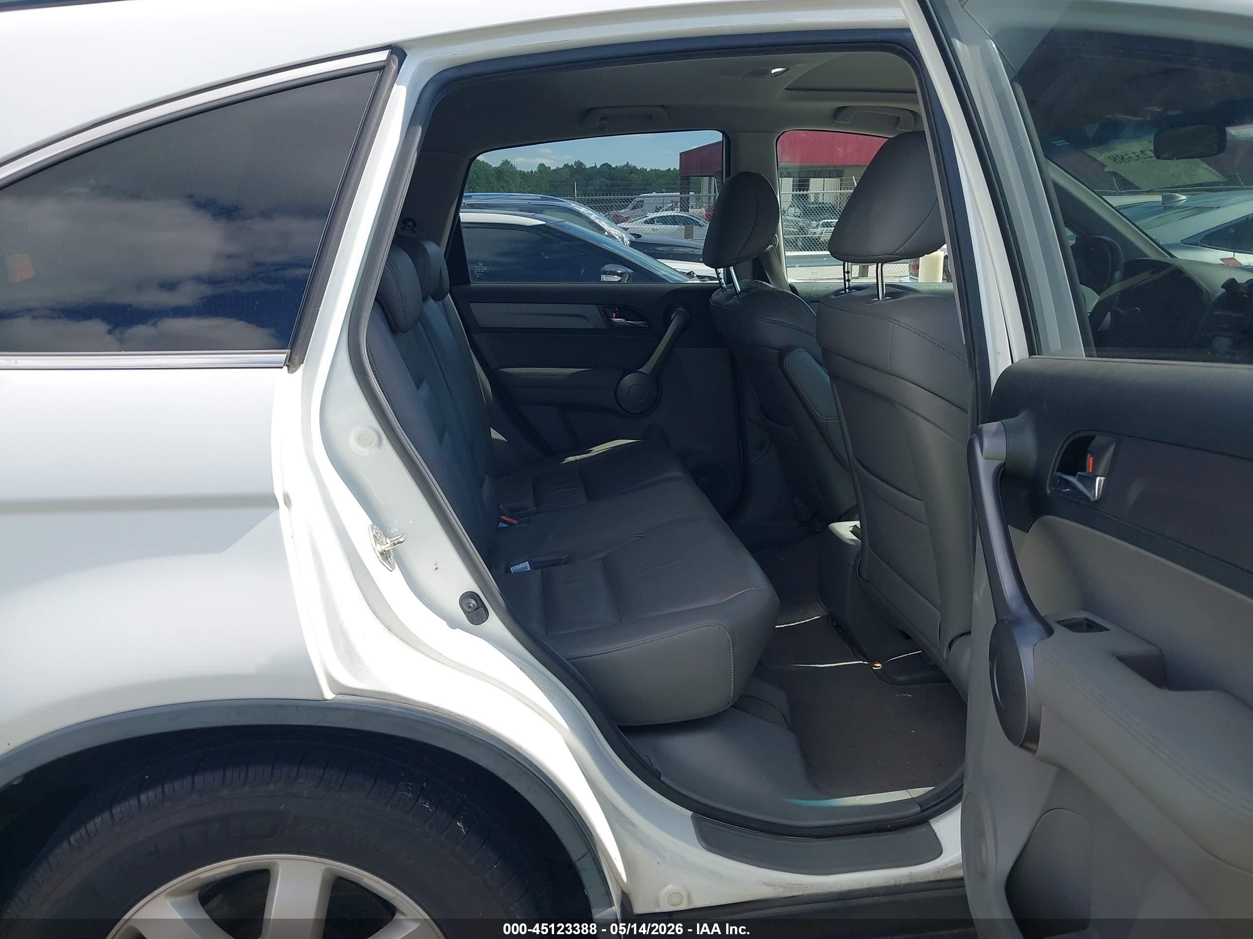 2008 Honda Cr-v Ex-l White vin: JHLRE48708C037676
