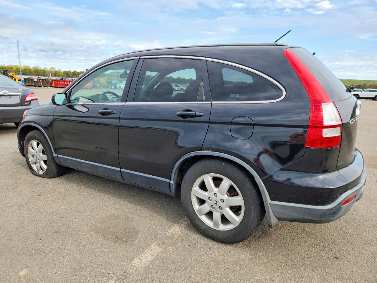 2008 Honda Cr-v Exl Black vin: JHLRE48708C039234