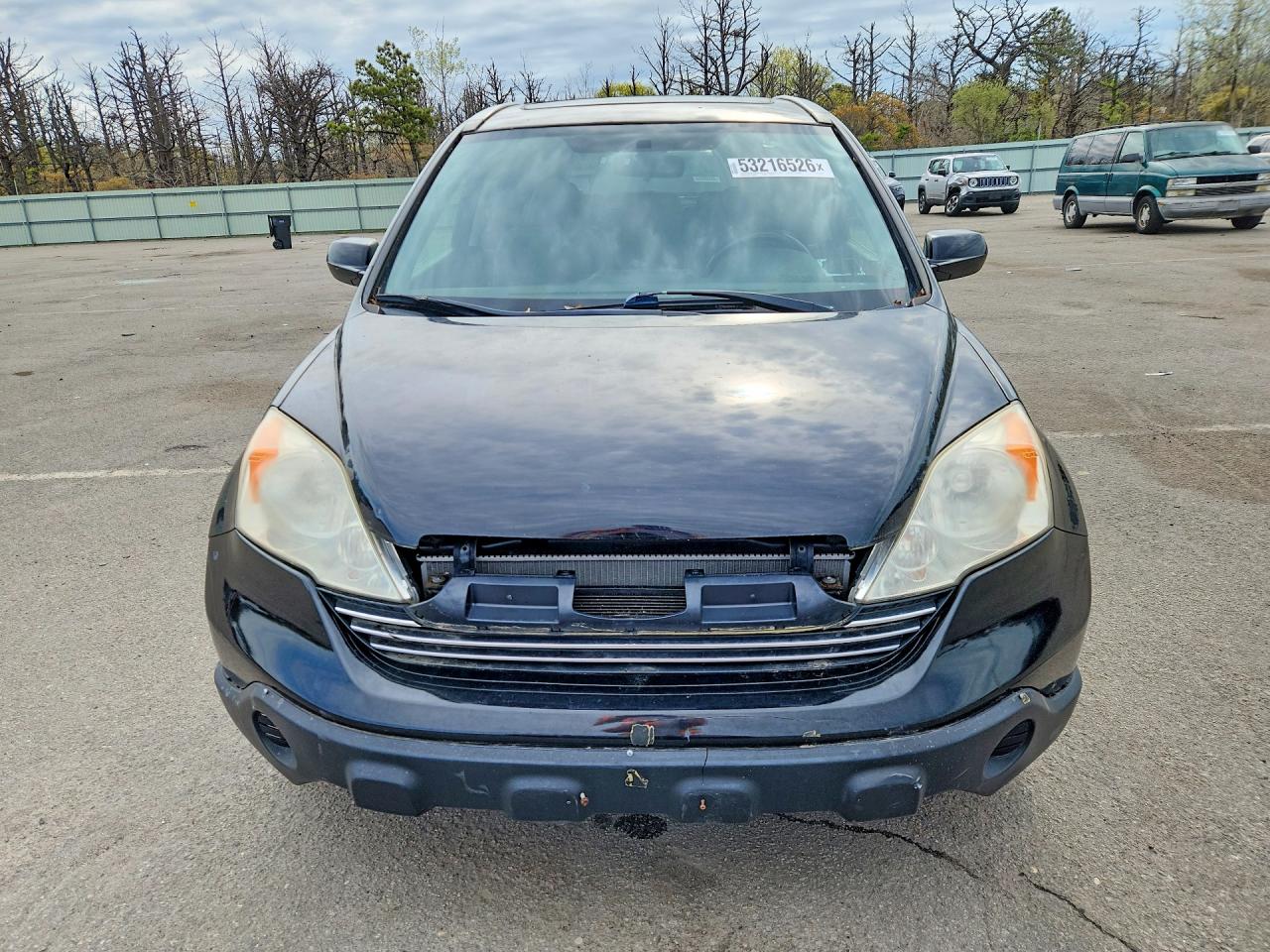 2008 Honda Cr-v Exl Black vin: JHLRE48708C039234