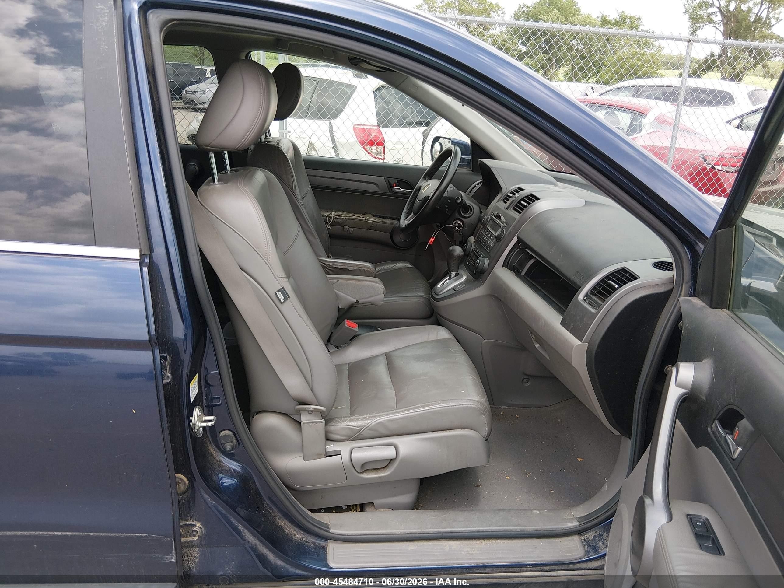 2008 Honda Cr-v Ex-l Dark Blue vin: JHLRE48708C051075