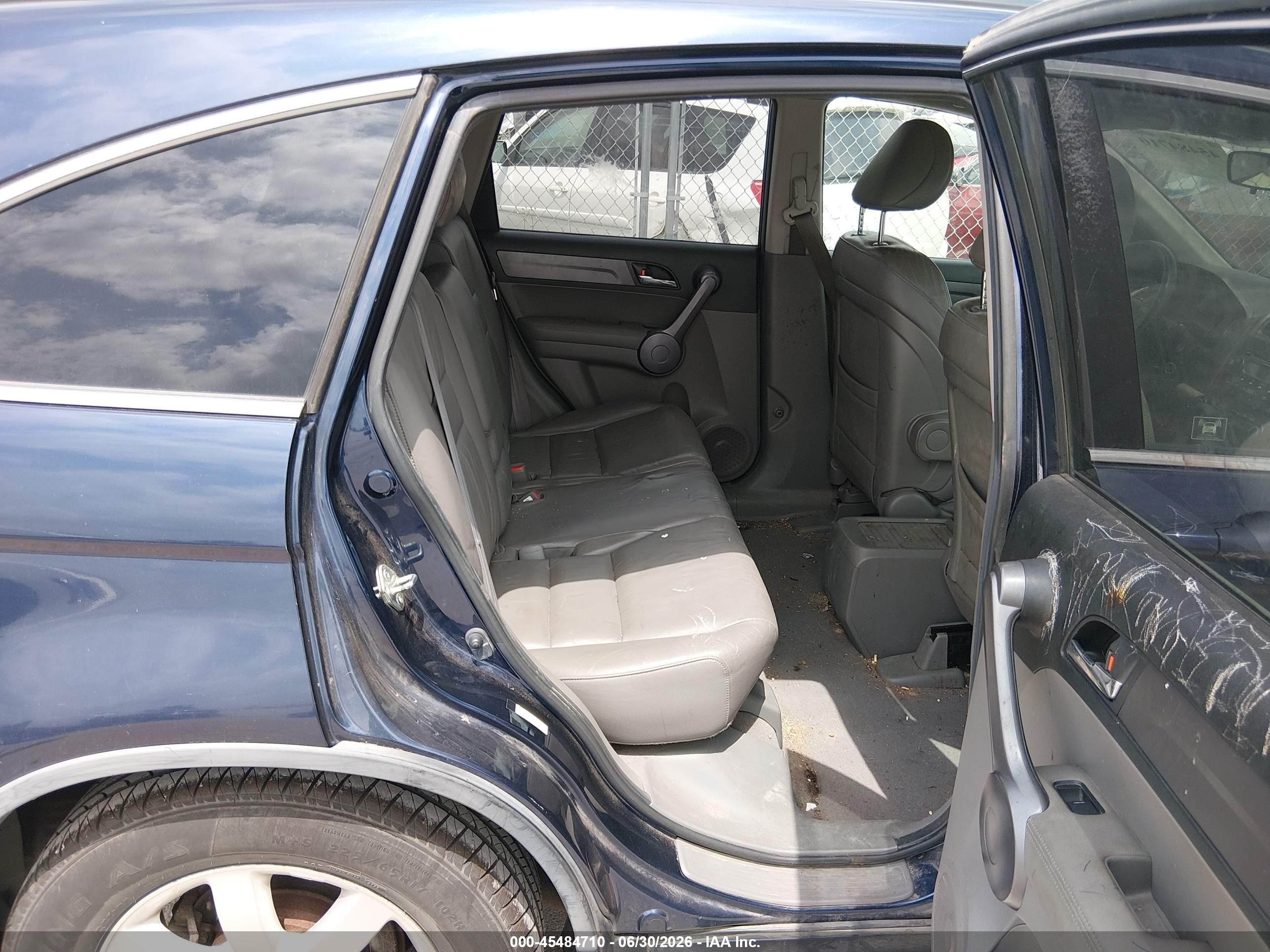 2008 Honda Cr-v Ex-l Dark Blue vin: JHLRE48708C051075