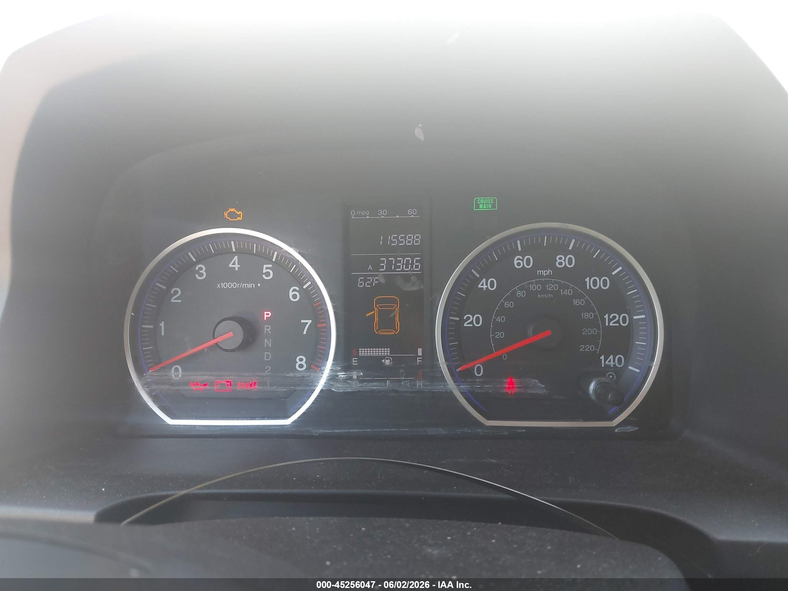 2008 Honda Cr-v Ex-l White vin: JHLRE48708C053554