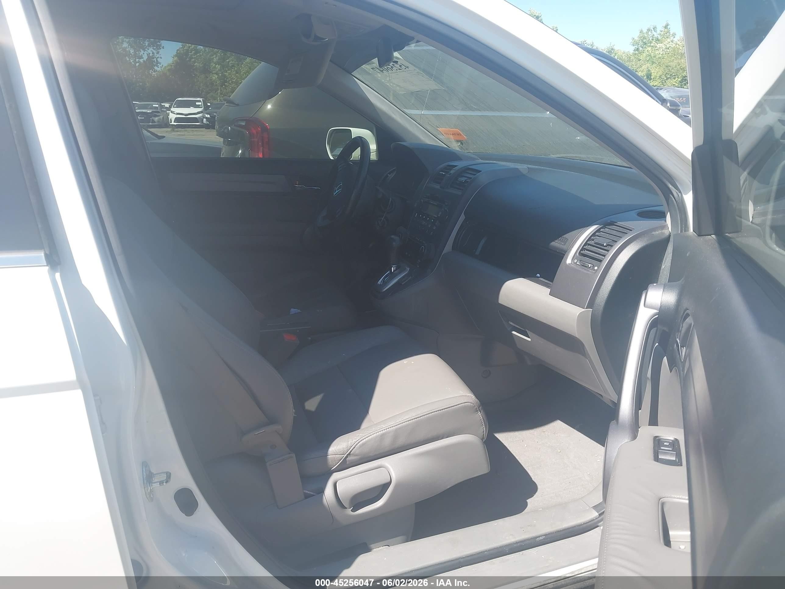 2008 Honda Cr-v Ex-l White vin: JHLRE48708C053554