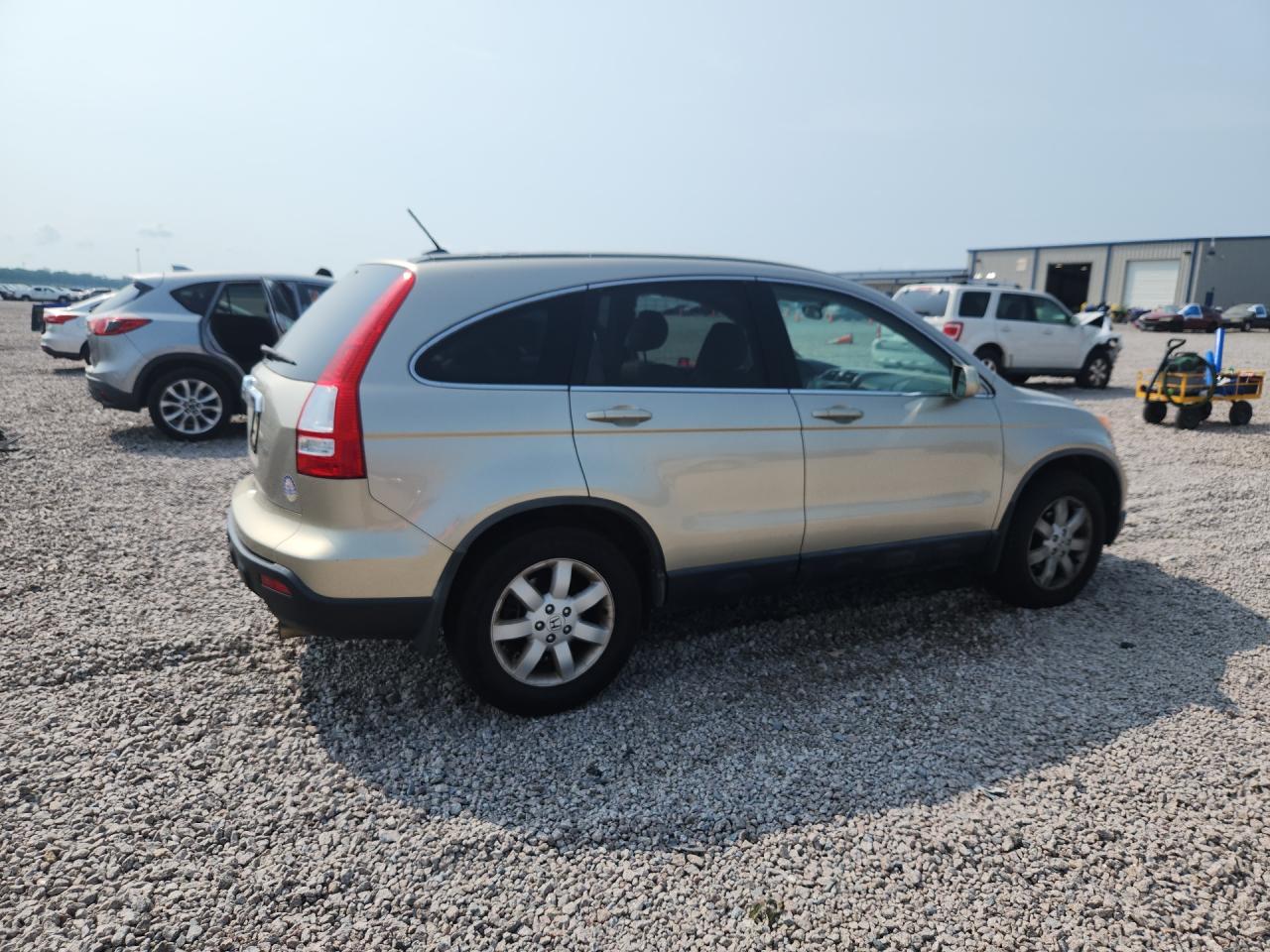 2007 Honda Cr-v Exl Tan vin: JHLRE48717C003602