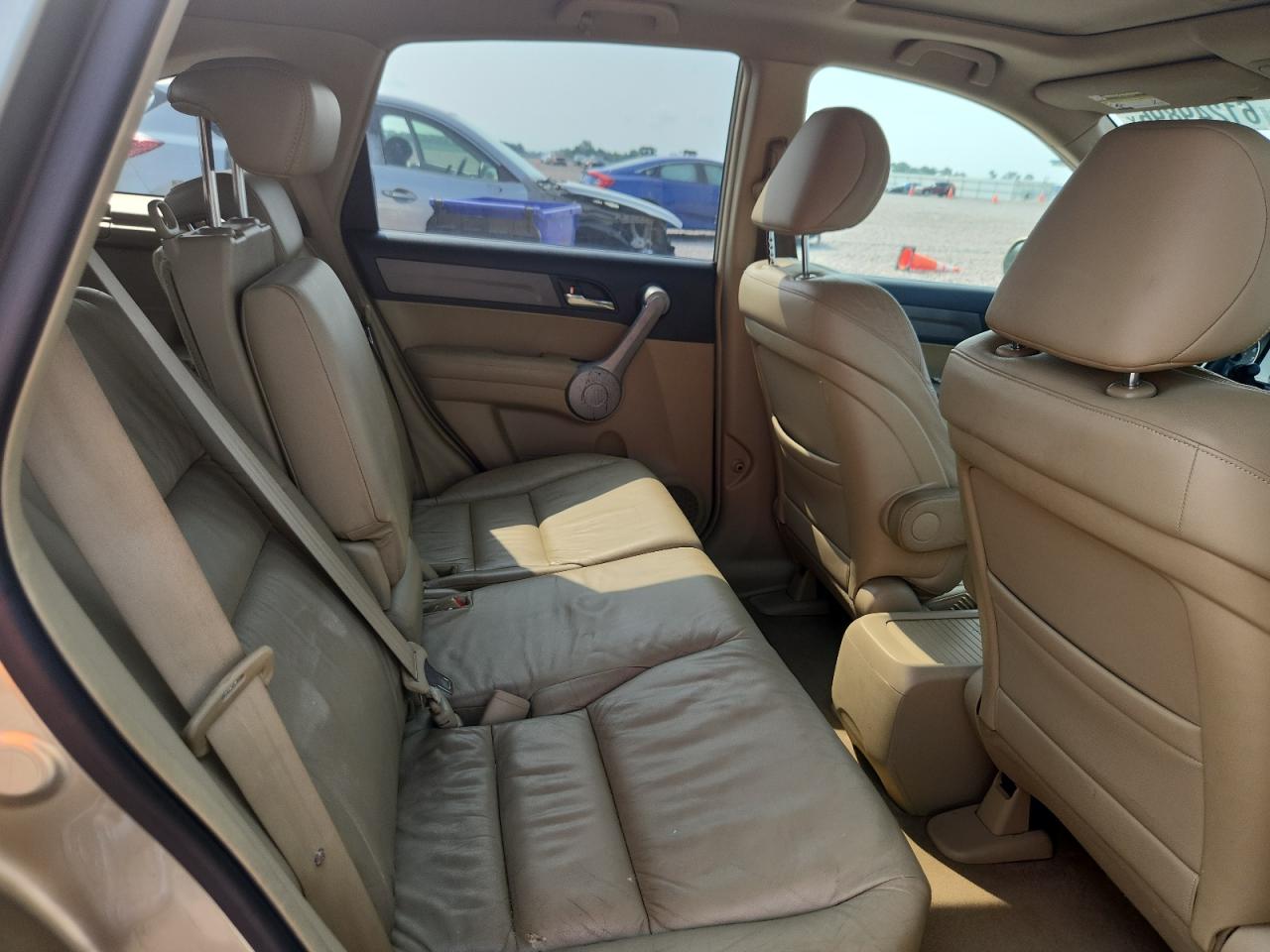 2007 Honda Cr-v Exl Tan vin: JHLRE48717C003602