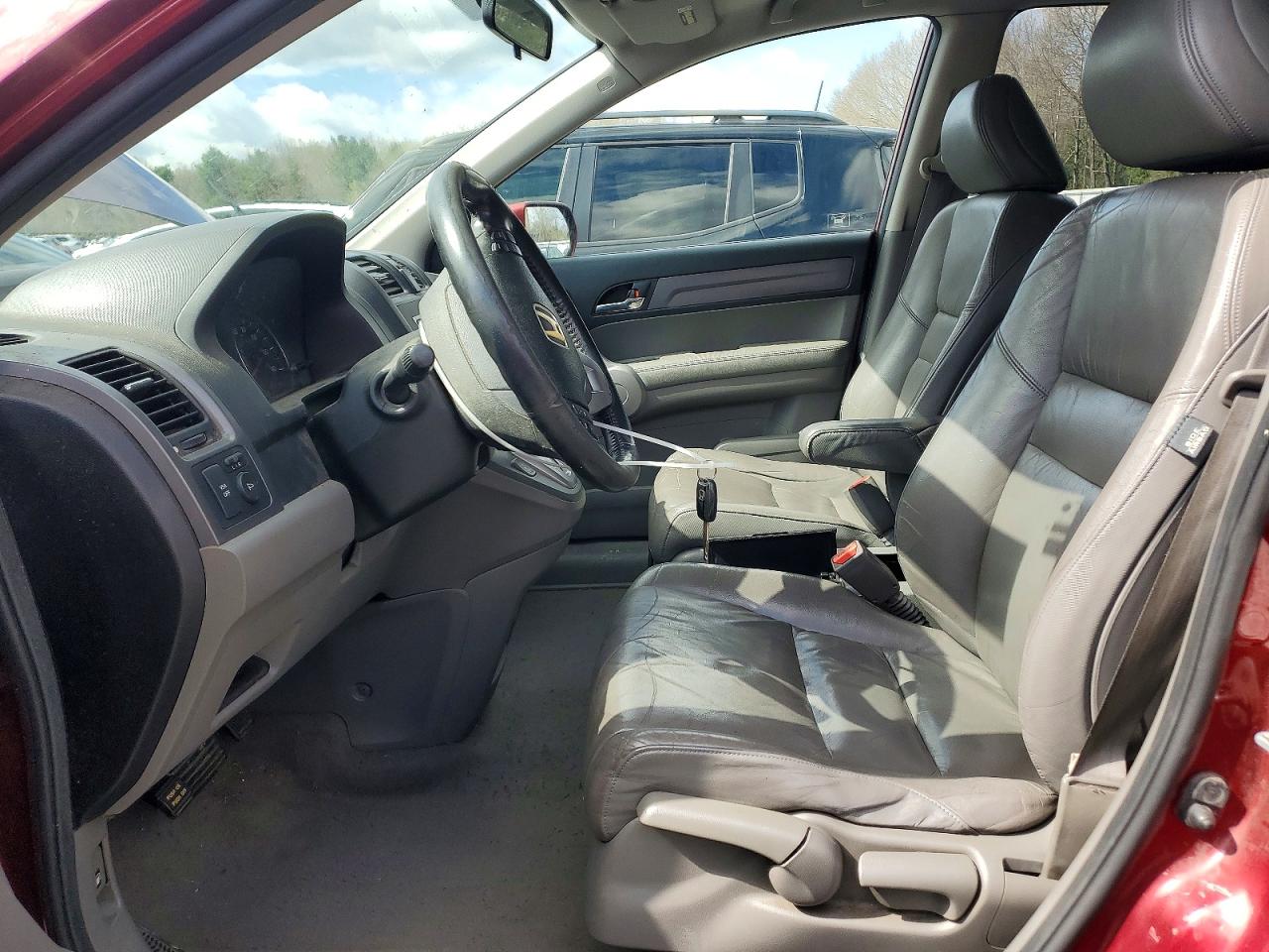 2007 Honda Cr-v Exl Red vin: JHLRE48717C034977