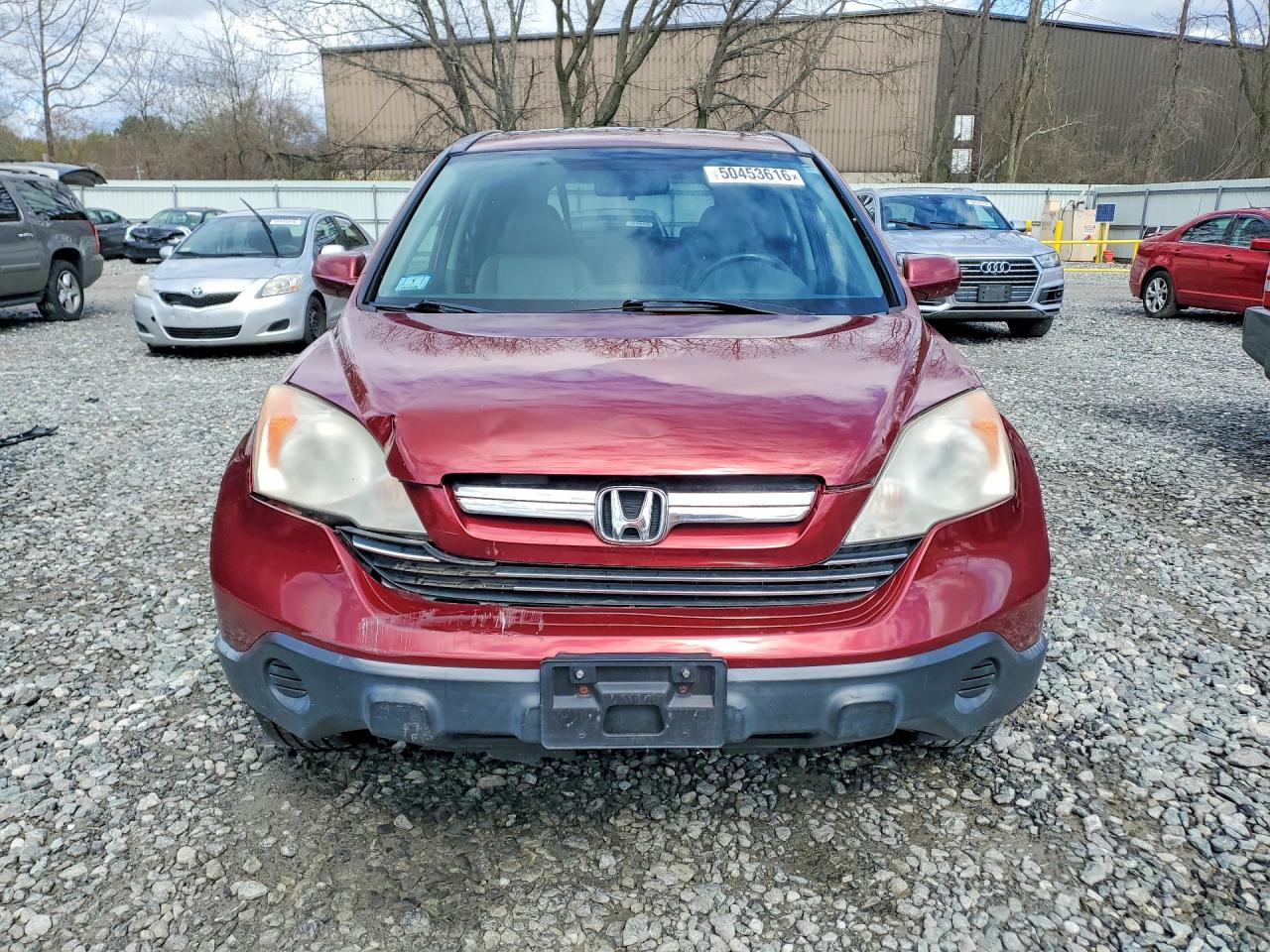 2007 Honda Cr-v Exl Red vin: JHLRE48717C034977