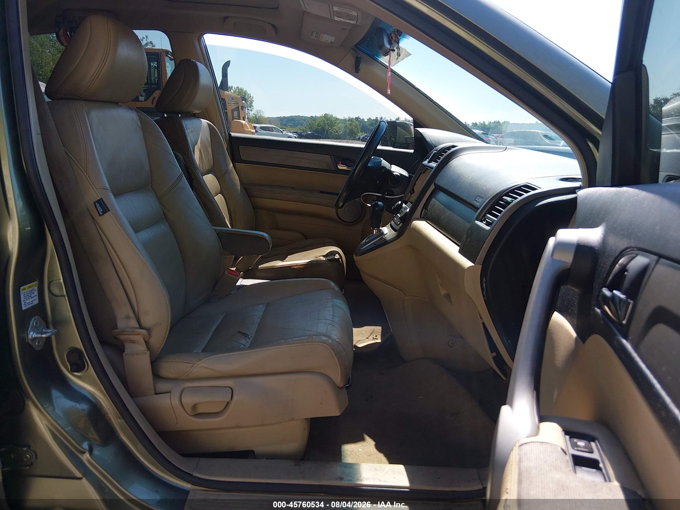 2007 Honda Cr-v Ex-l Зеленый vin: JHLRE48717C039211