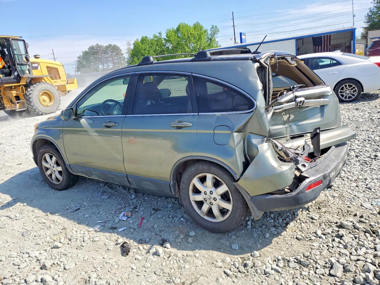 2007 Honda Cr-v Exl Green vin: JHLRE48717C039256