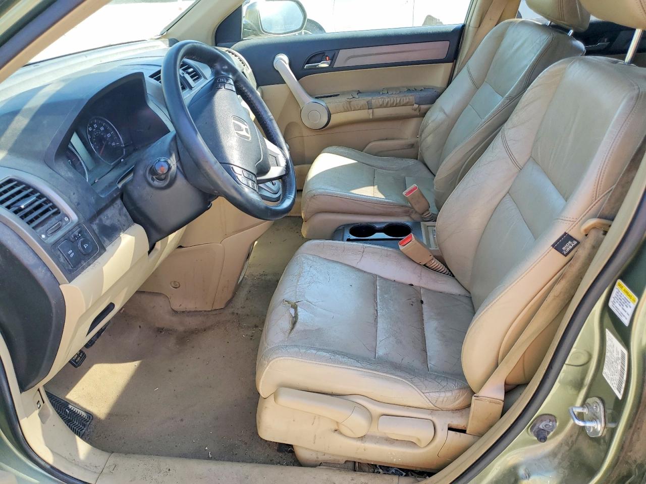 2007 Honda Cr-v Exl Green vin: JHLRE48717C039256