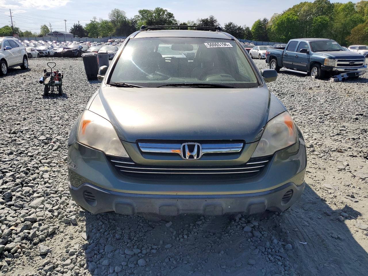 2007 Honda Cr-v Exl Green vin: JHLRE48717C039256