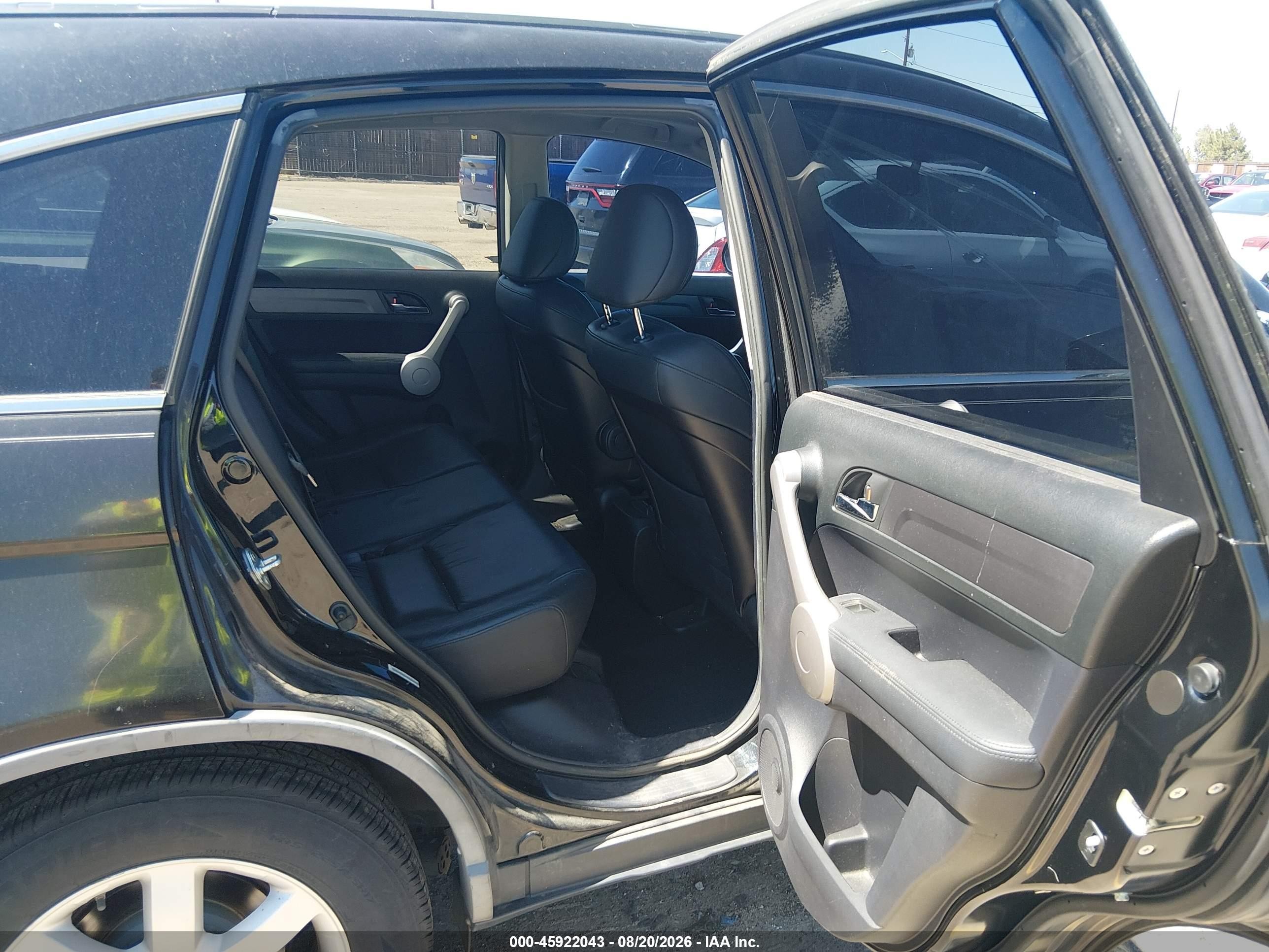 2007 Honda Cr-v Ex-l Black vin: JHLRE48717C040472