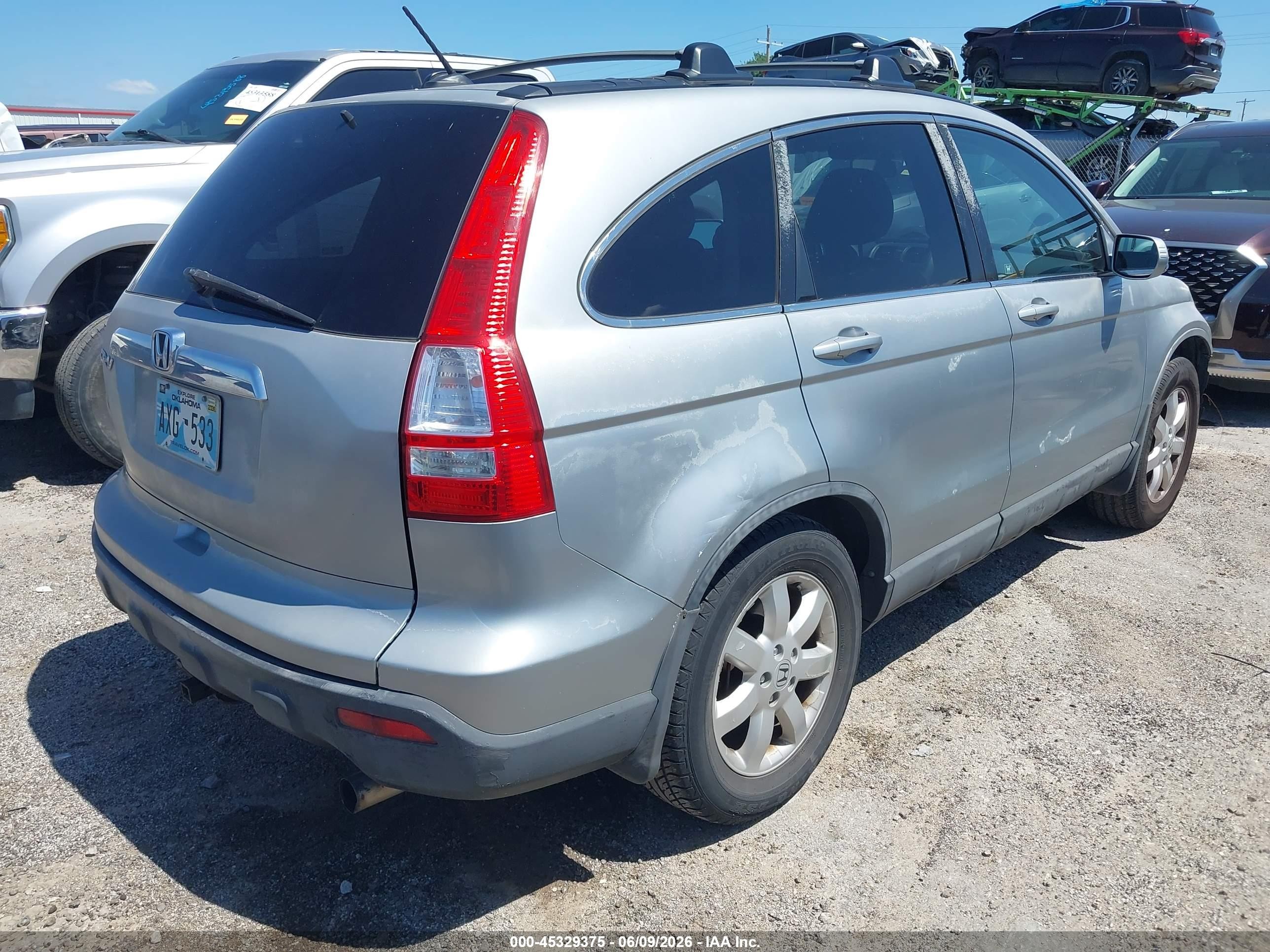 2007 Honda Cr-v Ex-l Серебряный vin: JHLRE48717C043145