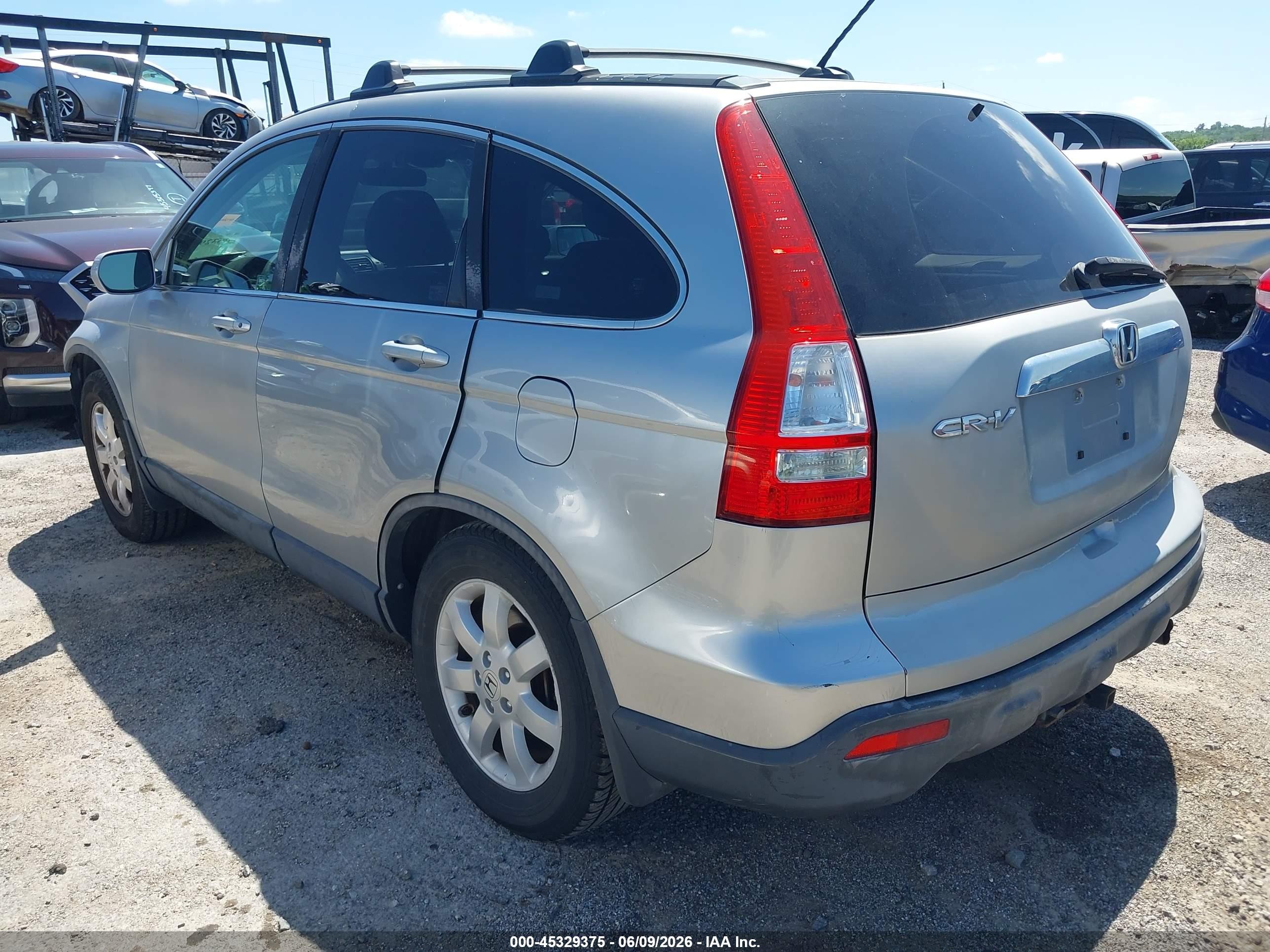 2007 Honda Cr-v Ex-l Серебряный vin: JHLRE48717C043145