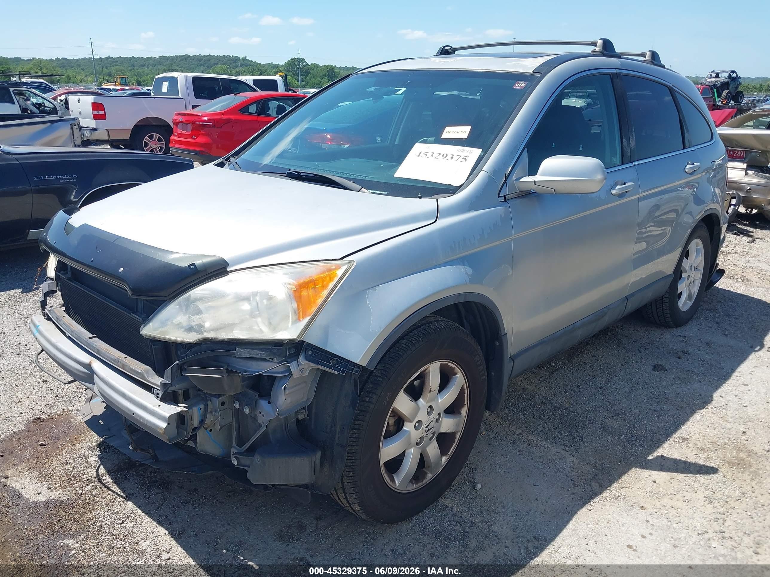 2007 Honda Cr-v Ex-l Серебряный vin: JHLRE48717C043145