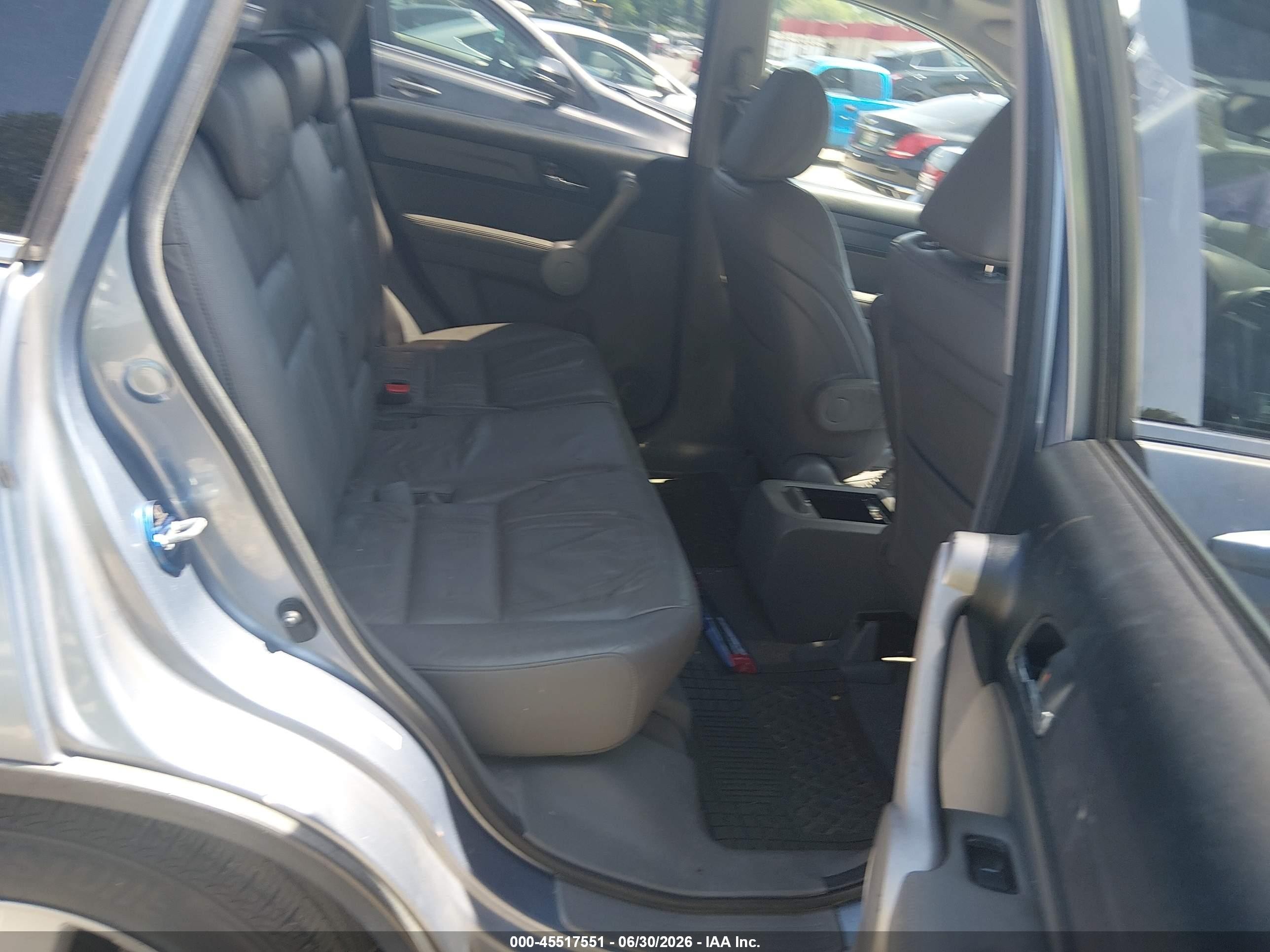 2007 Honda Cr-v Ex-l Blue vin: JHLRE48717C050371