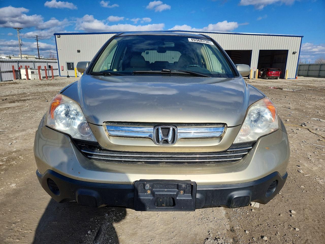 2007 Honda Cr-v Exl Tan vin: JHLRE48717C053304