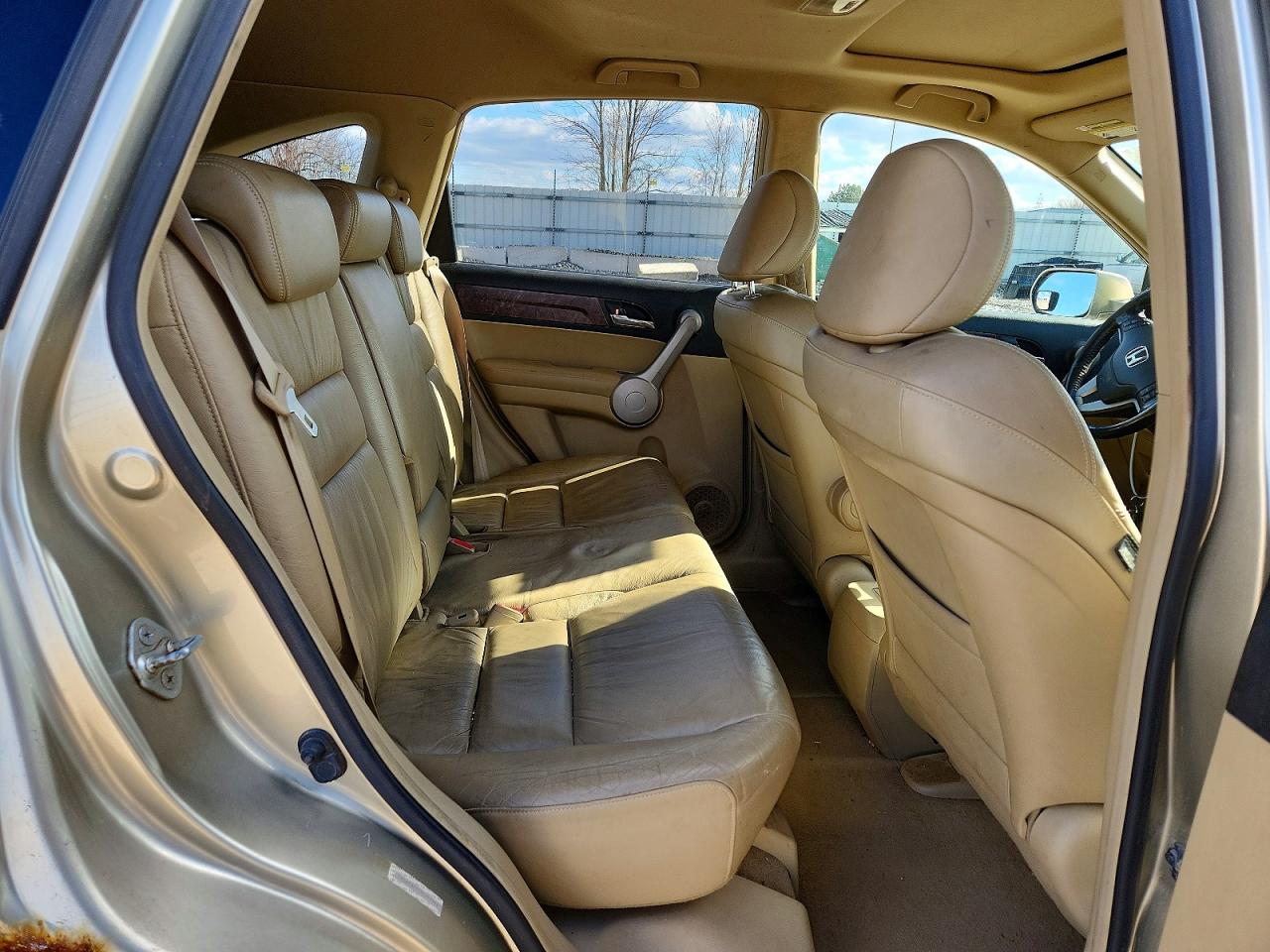 2007 Honda Cr-v Exl Tan vin: JHLRE48717C053304