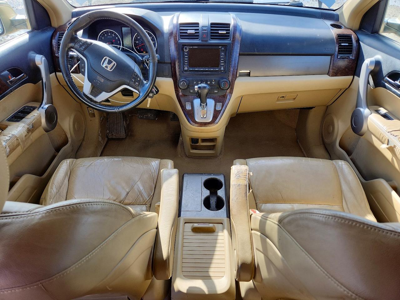 2007 Honda Cr-v Exl Tan vin: JHLRE48717C053304