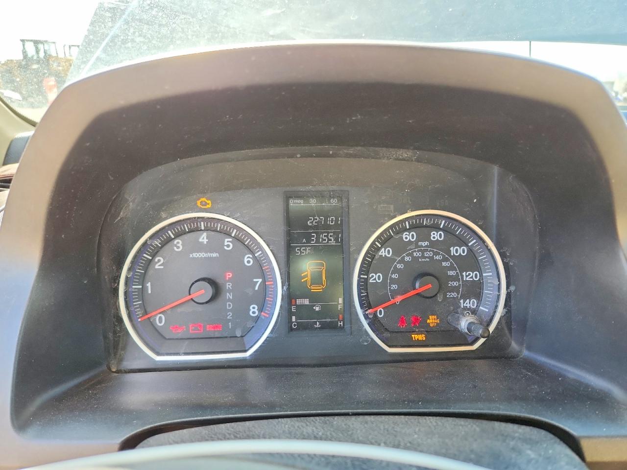 2007 Honda Cr-v Exl Tan vin: JHLRE48717C053304