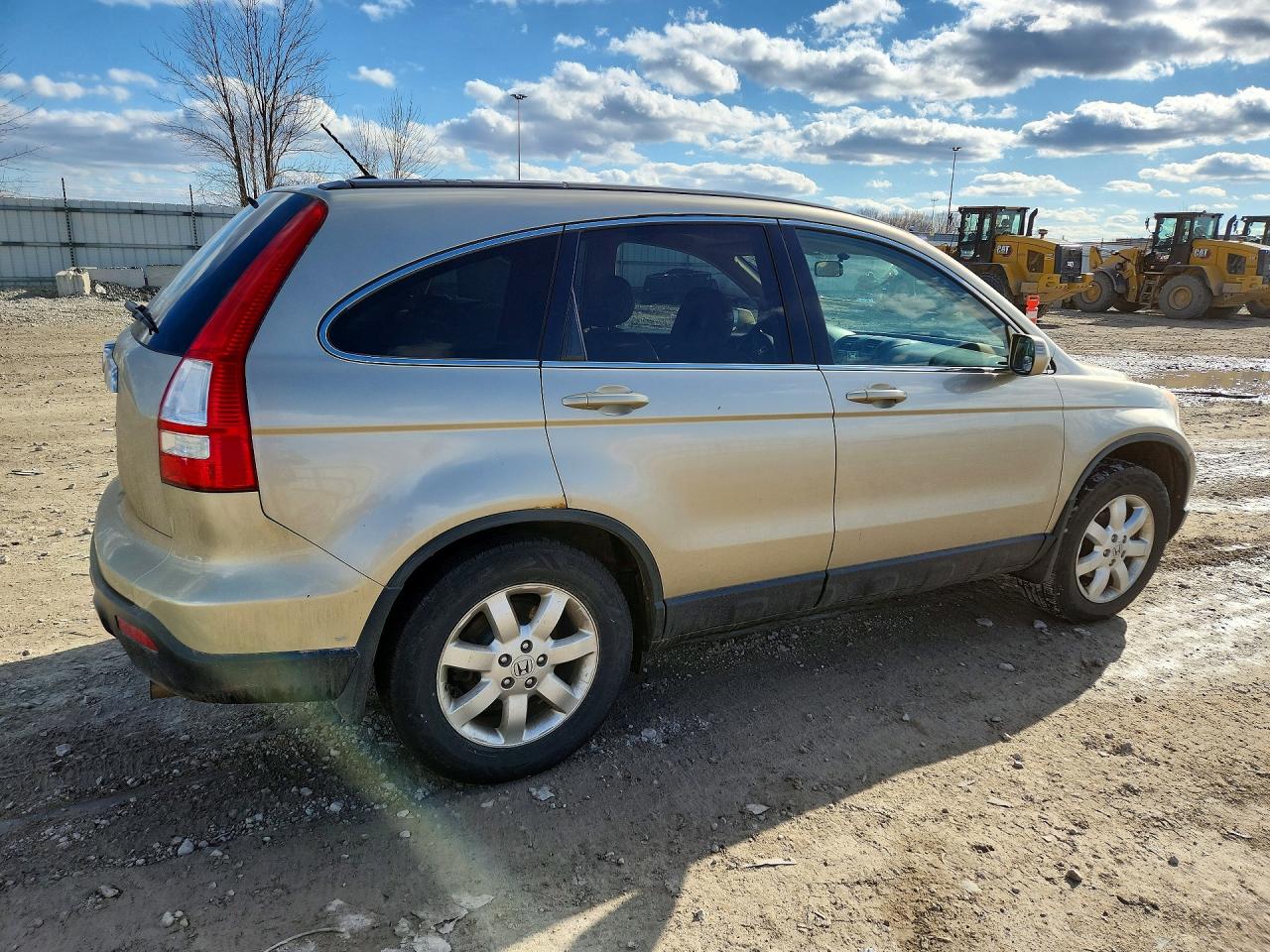 2007 Honda Cr-v Exl Tan vin: JHLRE48717C053304