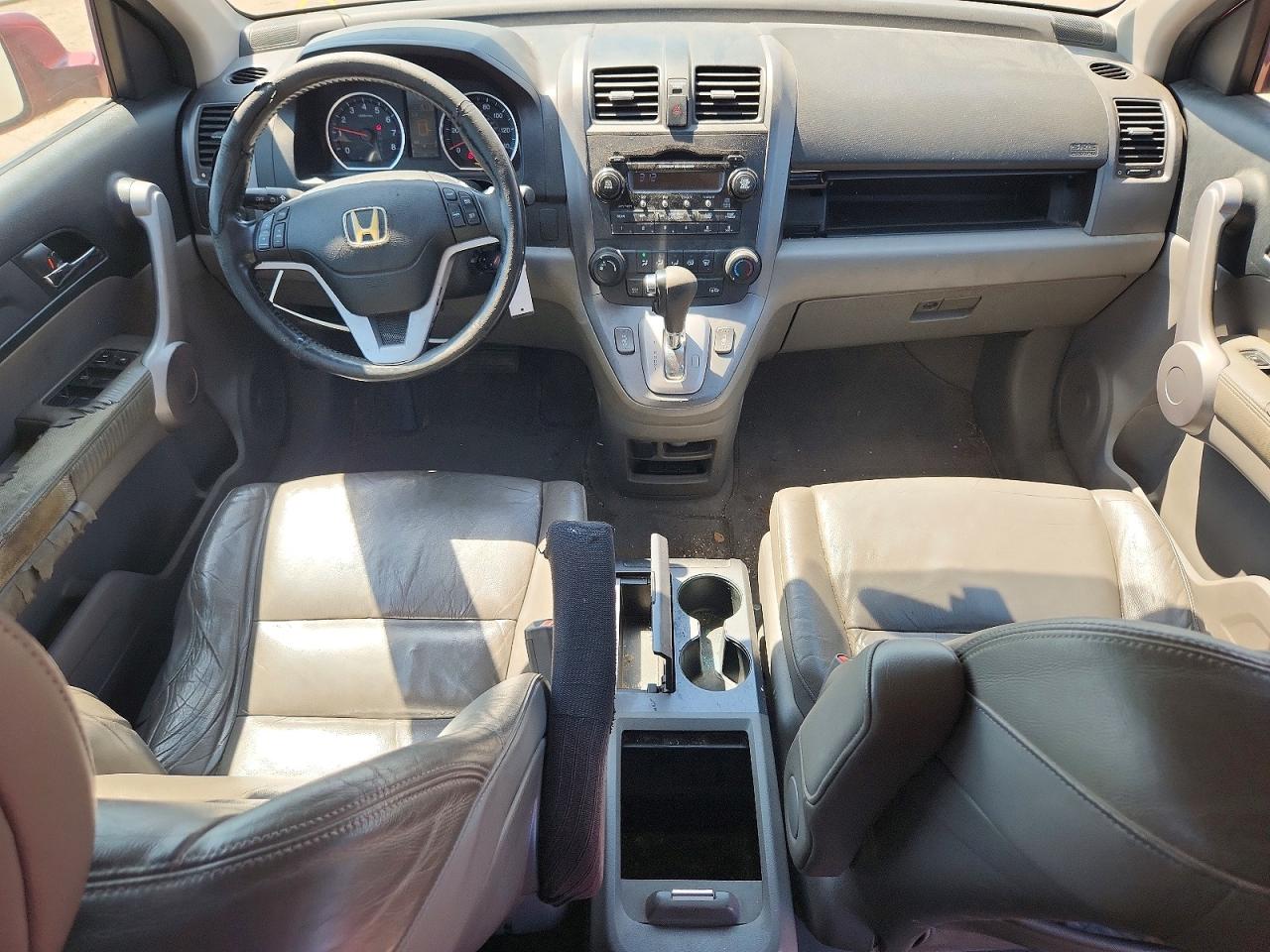 2007 Honda Cr-v Exl Burgundy vin: JHLRE48717C069065