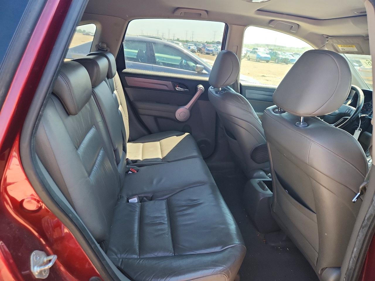 2007 Honda Cr-v Exl Burgundy vin: JHLRE48717C069065