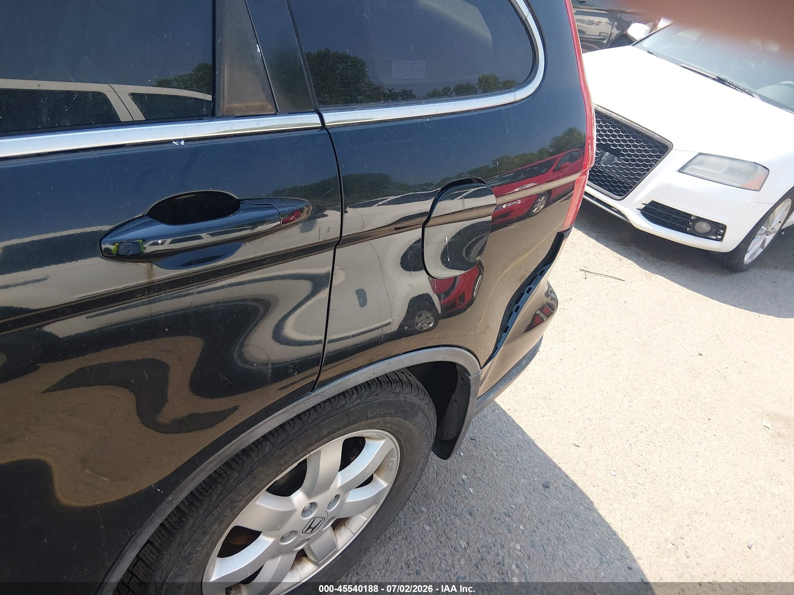 2007 Honda Cr-v Ex-l Black vin: JHLRE48717C072029