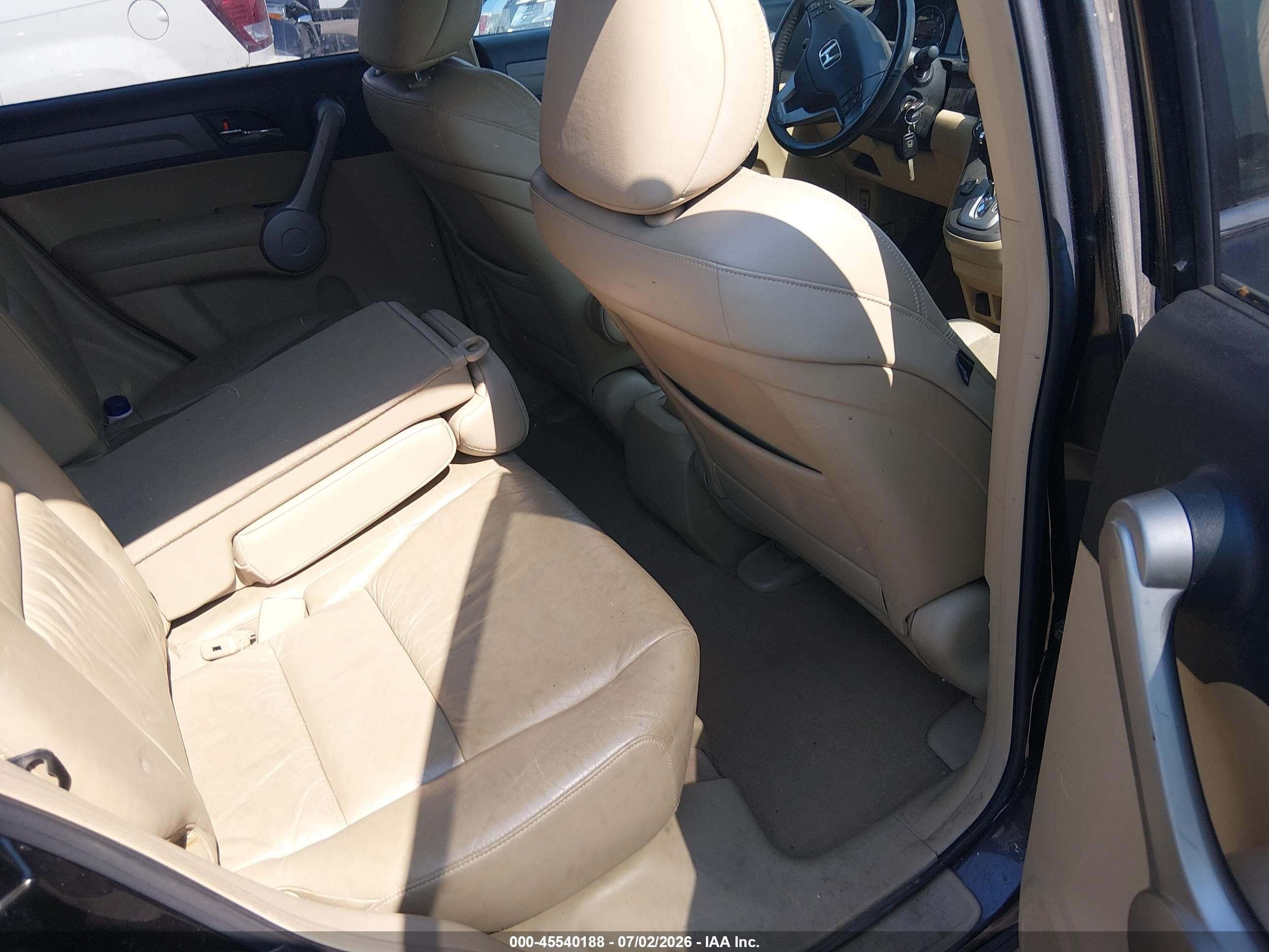 2007 Honda Cr-v Ex-l Black vin: JHLRE48717C072029
