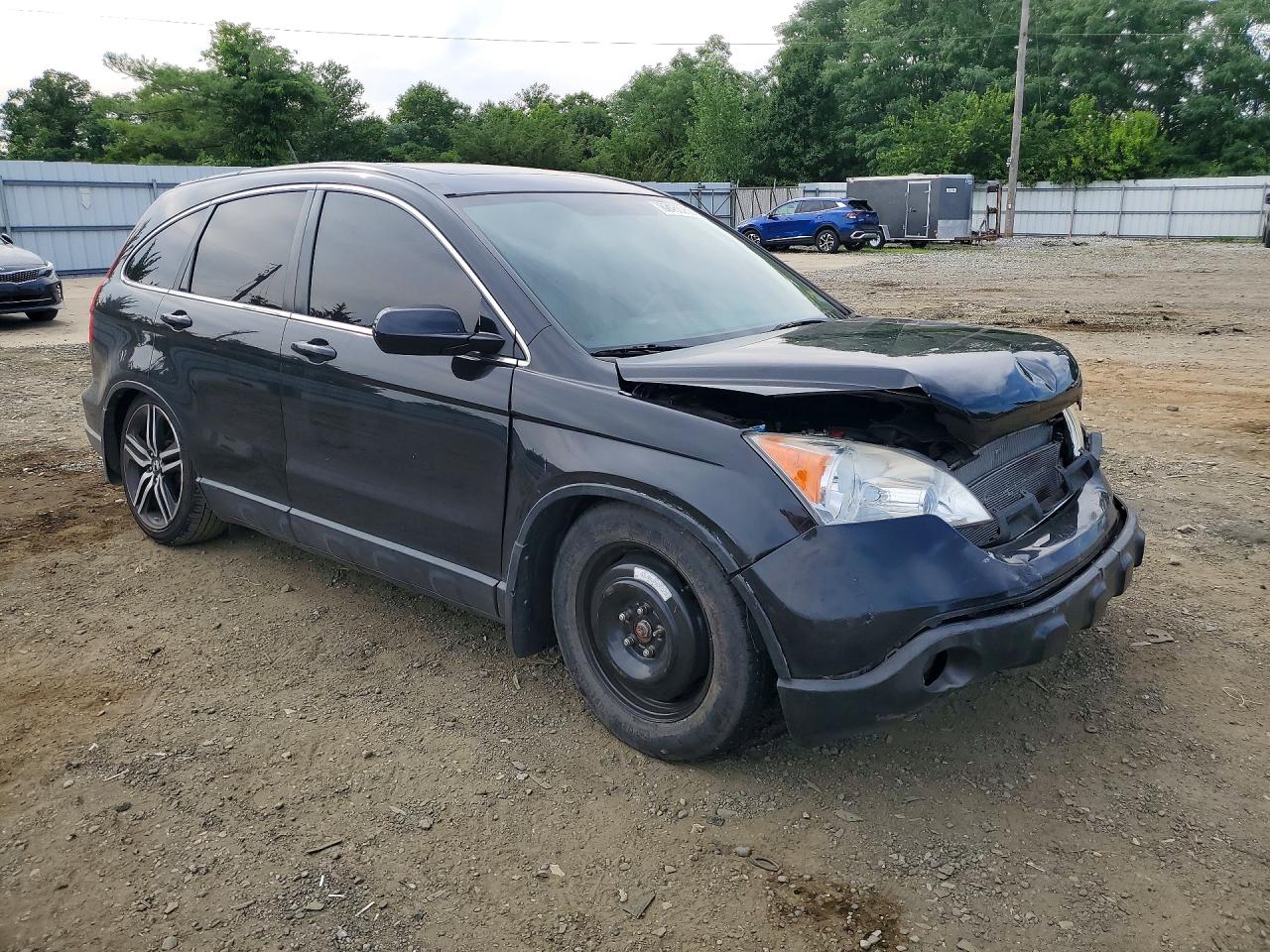 2007 Honda Cr-v Exl Black vin: JHLRE48717C105417
