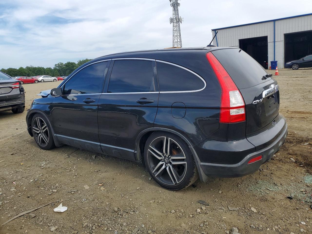 2007 Honda Cr-v Exl Black vin: JHLRE48717C105417