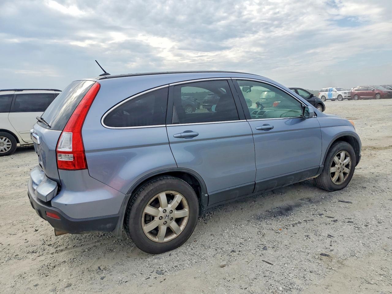2008 Honda Cr-v Exl Blue vin: JHLRE48718C019526