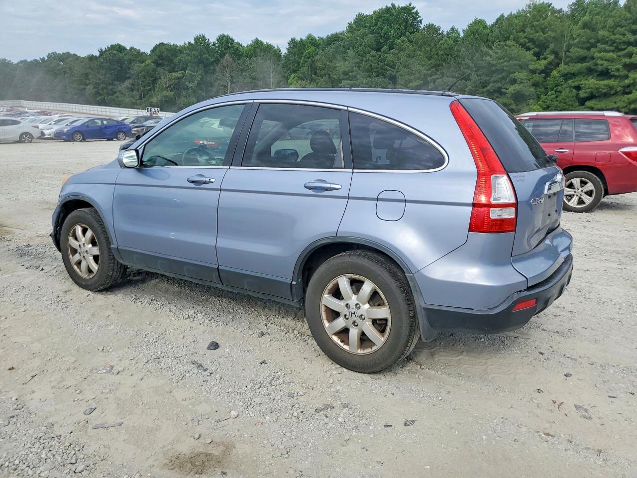 2008 Honda Cr-v Exl Blue vin: JHLRE48718C019526