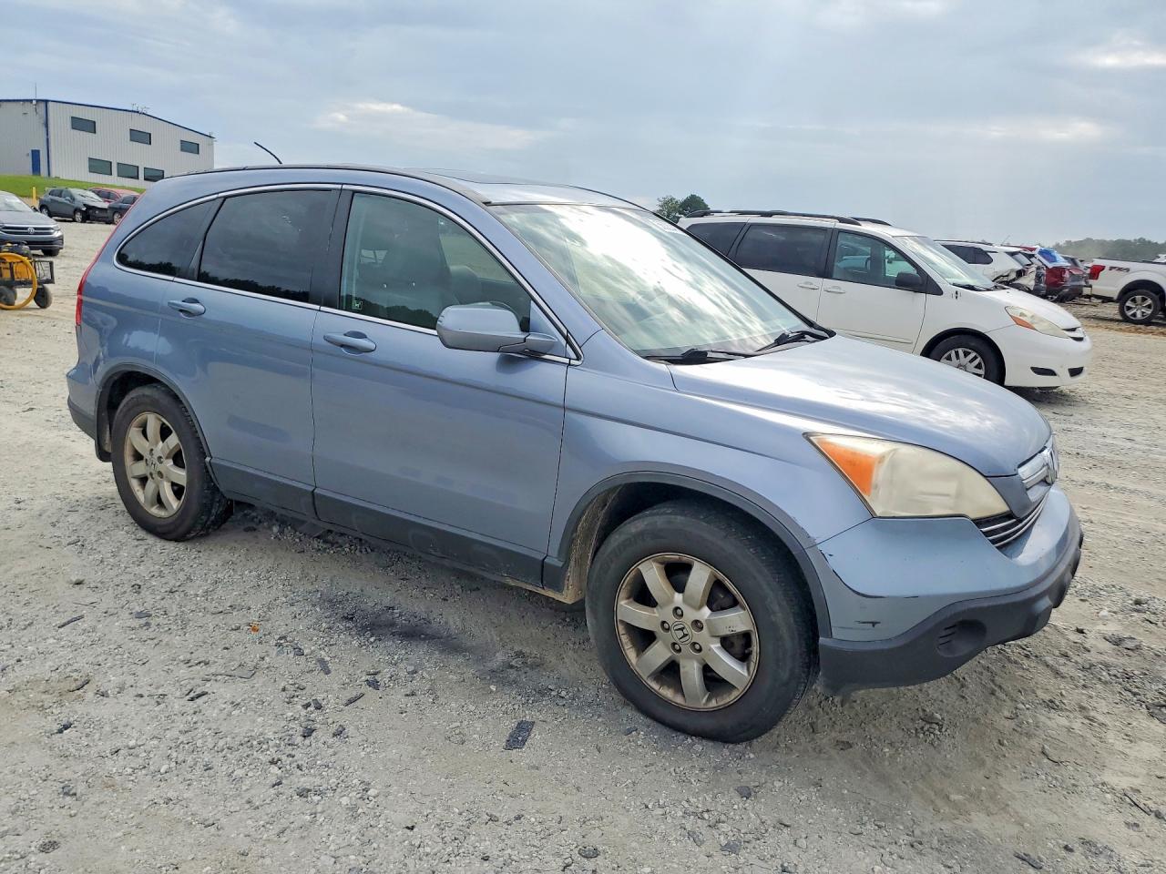 2008 Honda Cr-v Exl Blue vin: JHLRE48718C019526