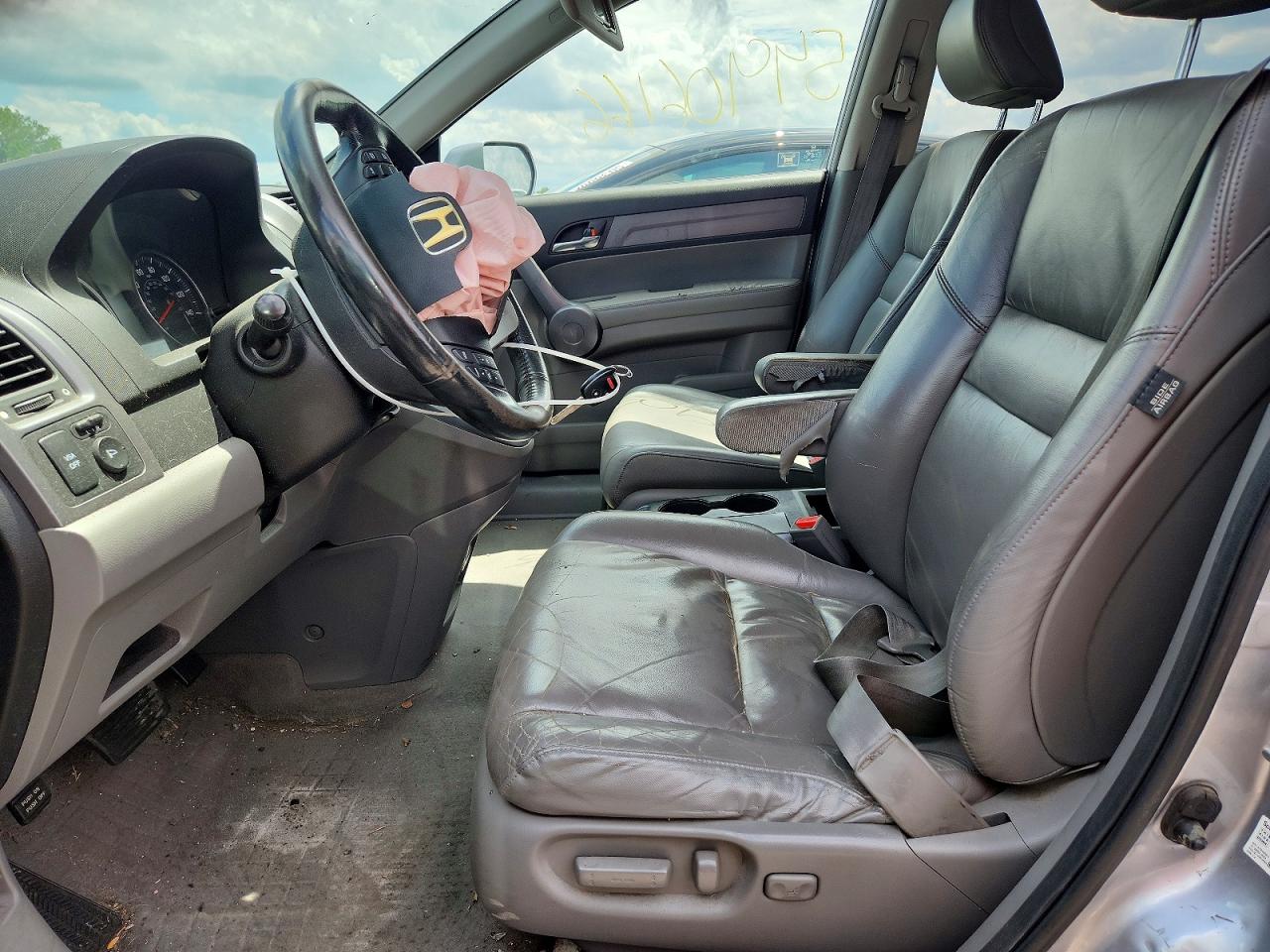 2008 Honda Cr-v Exl Silver vin: JHLRE48718C029456
