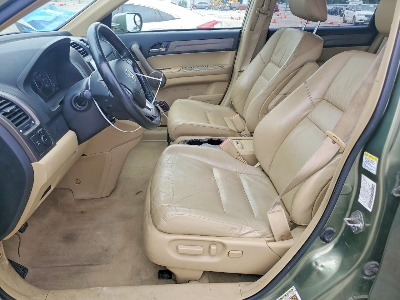 2008 Honda Cr-v Exl Green vin: JHLRE48718C044135