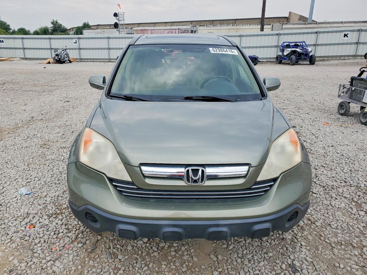 2008 Honda Cr-v Exl Green vin: JHLRE48718C044135