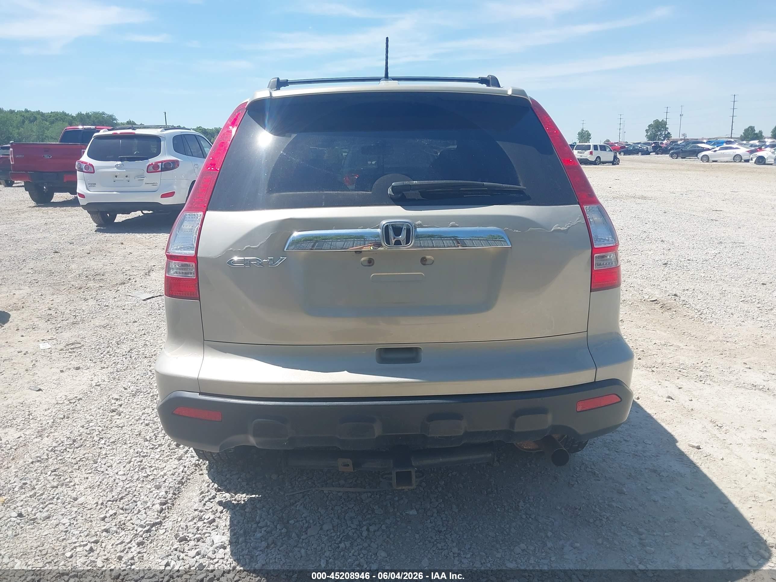 2008 Honda Cr-v Ex-l Gold vin: JHLRE48718C048072