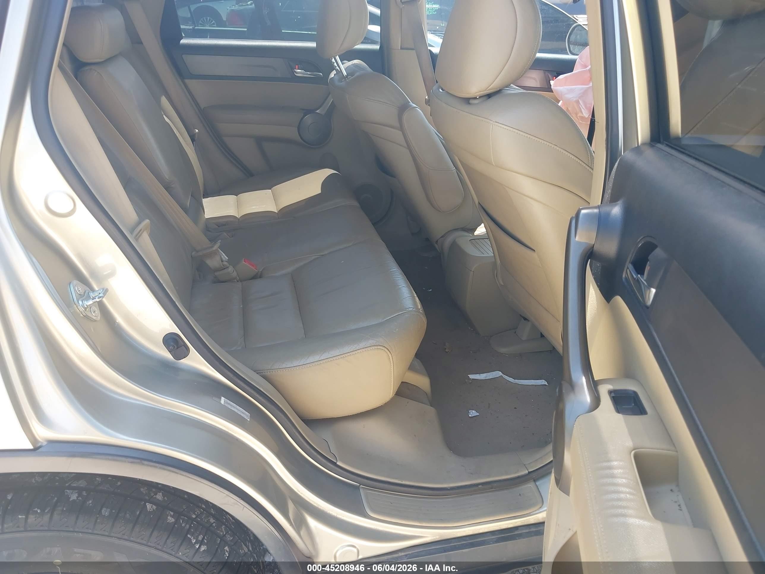 2008 Honda Cr-v Ex-l Gold vin: JHLRE48718C048072