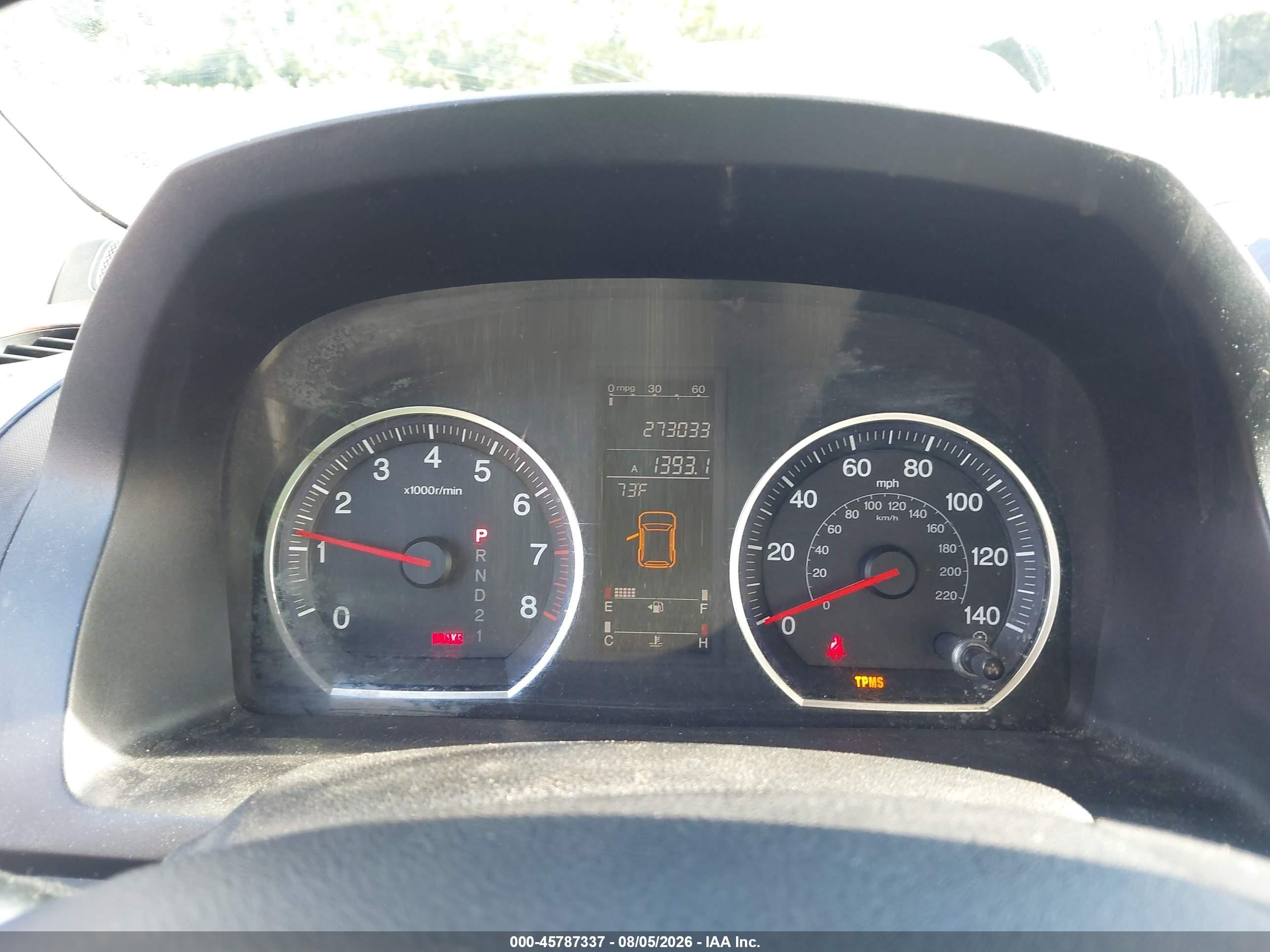 2008 Honda Cr-v Ex-l Light Blue vin: JHLRE48718C048590