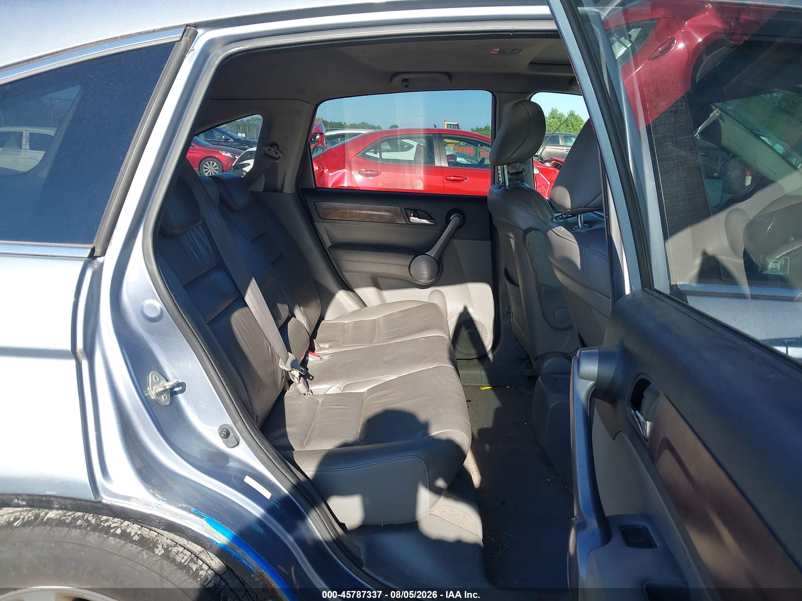 2008 Honda Cr-v Ex-l Light Blue vin: JHLRE48718C048590