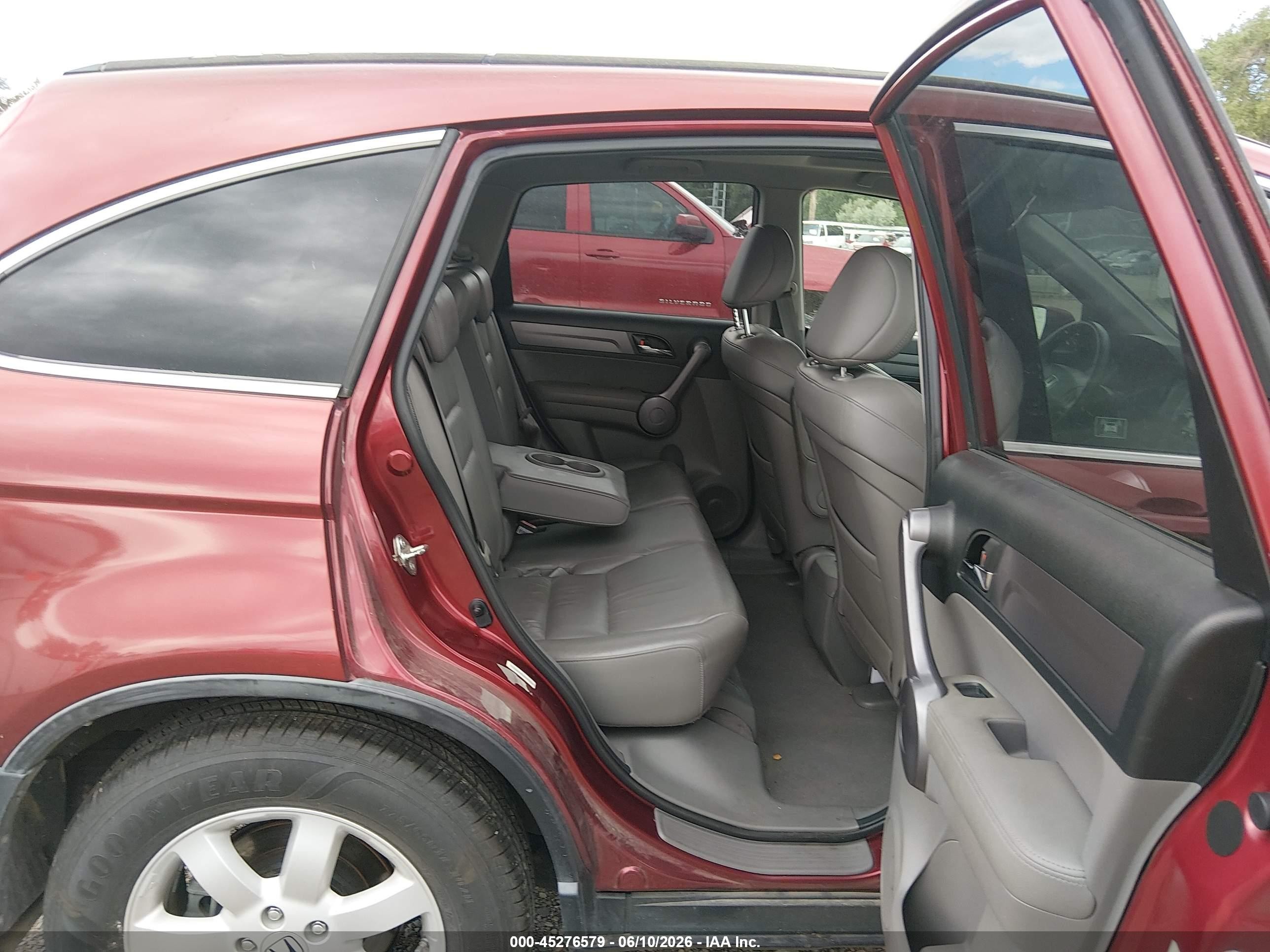 2008 Honda Cr-v Ex-l Red vin: JHLRE48718C061551