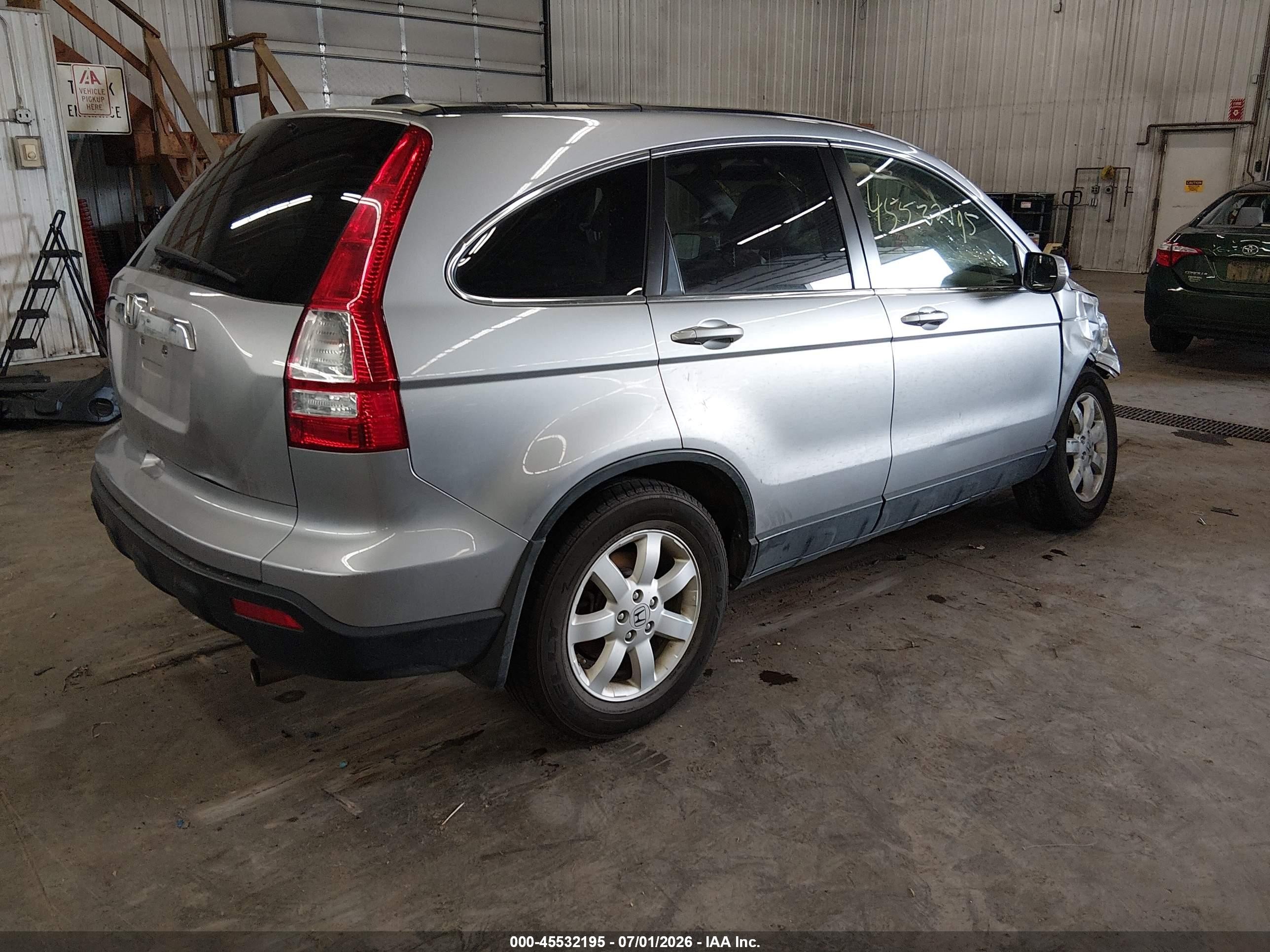 2008 Honda Cr-v Ex-l Gray vin: JHLRE48718C073411