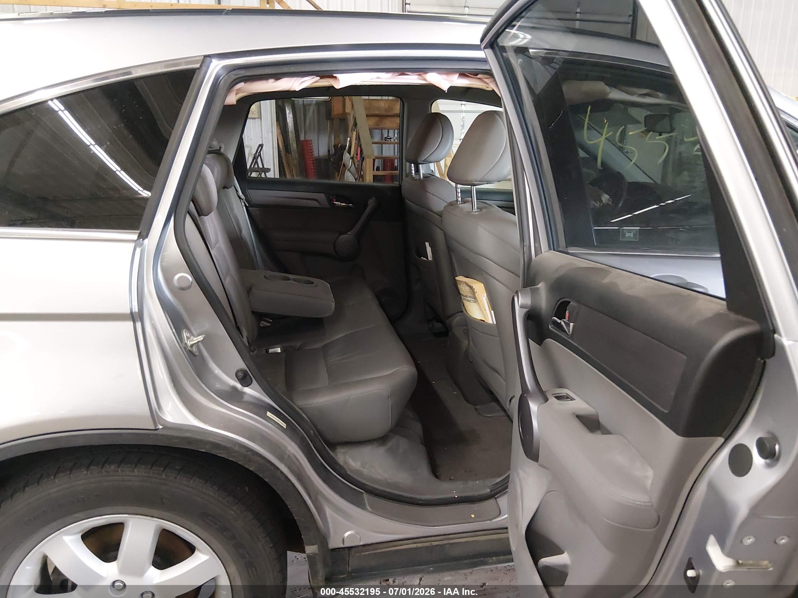 2008 Honda Cr-v Ex-l Gray vin: JHLRE48718C073411