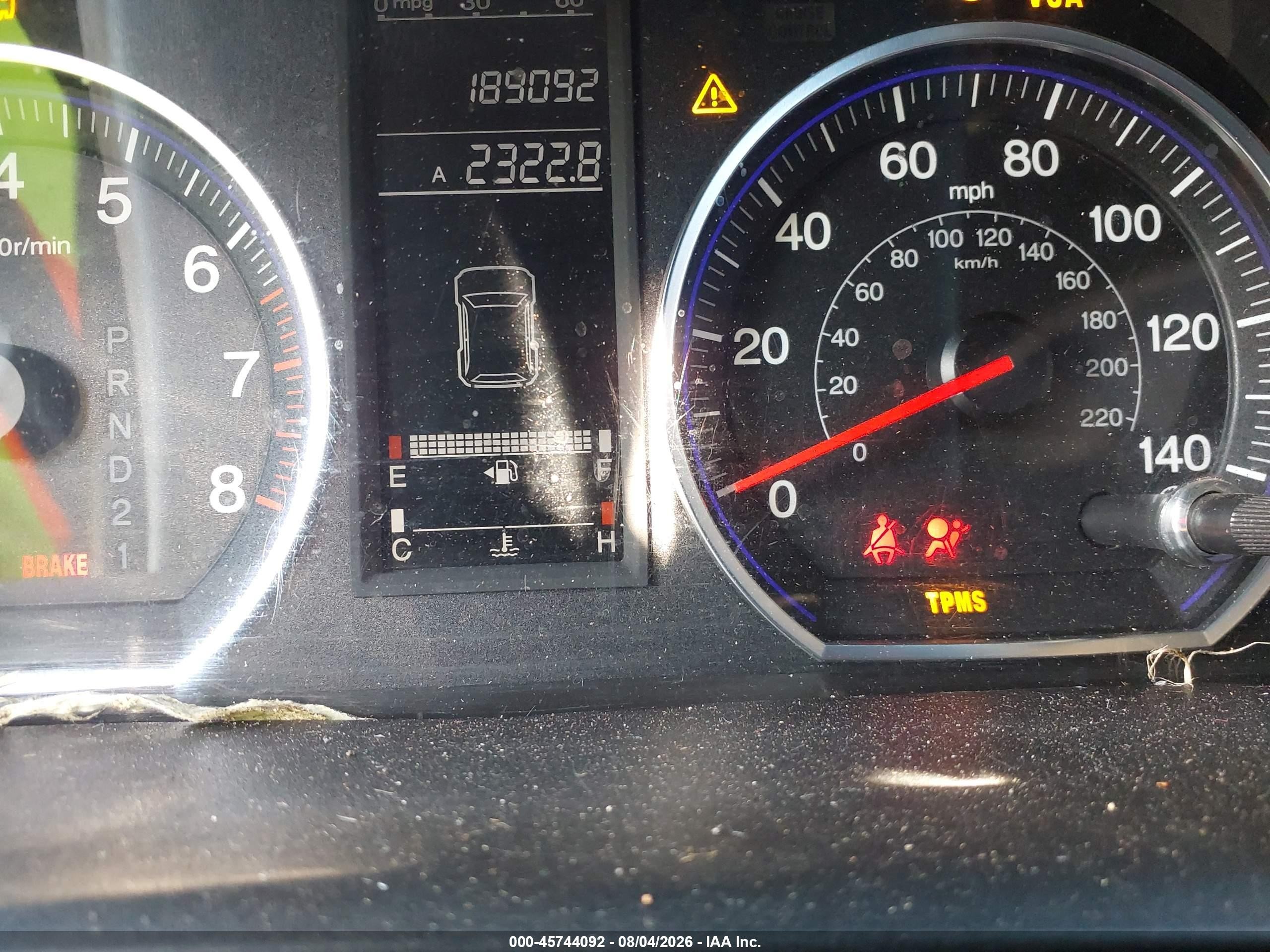 2008 Honda Cr-v Ex-l Black vin: JHLRE48718C079533