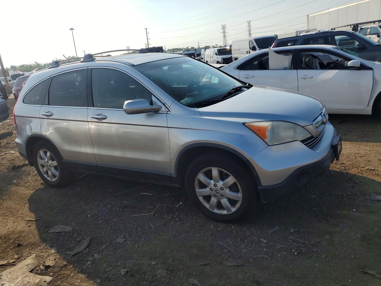 2009 Honda Cr-v Exl Silver vin: JHLRE48719C024470