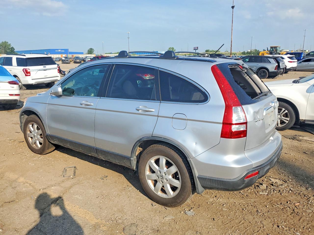 2009 Honda Cr-v Exl Silver vin: JHLRE48719C024470