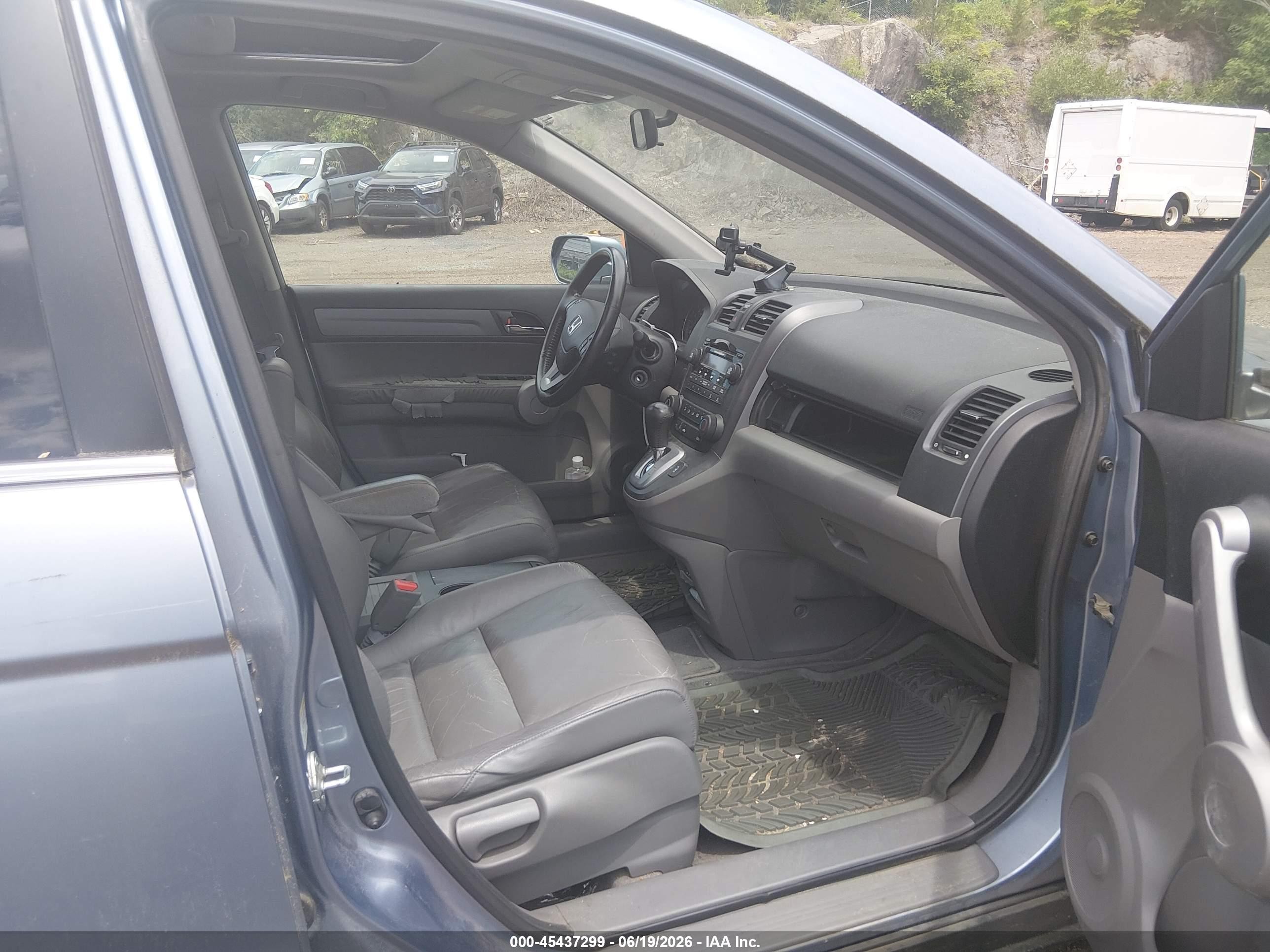 2007 Honda Cr-v Ex-l Синий vin: JHLRE48727C002071