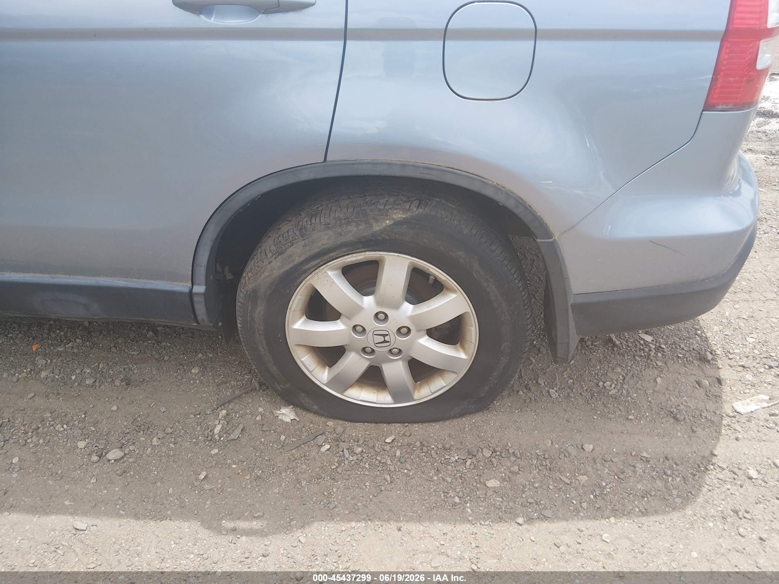 2007 Honda Cr-v Ex-l Синий vin: JHLRE48727C002071