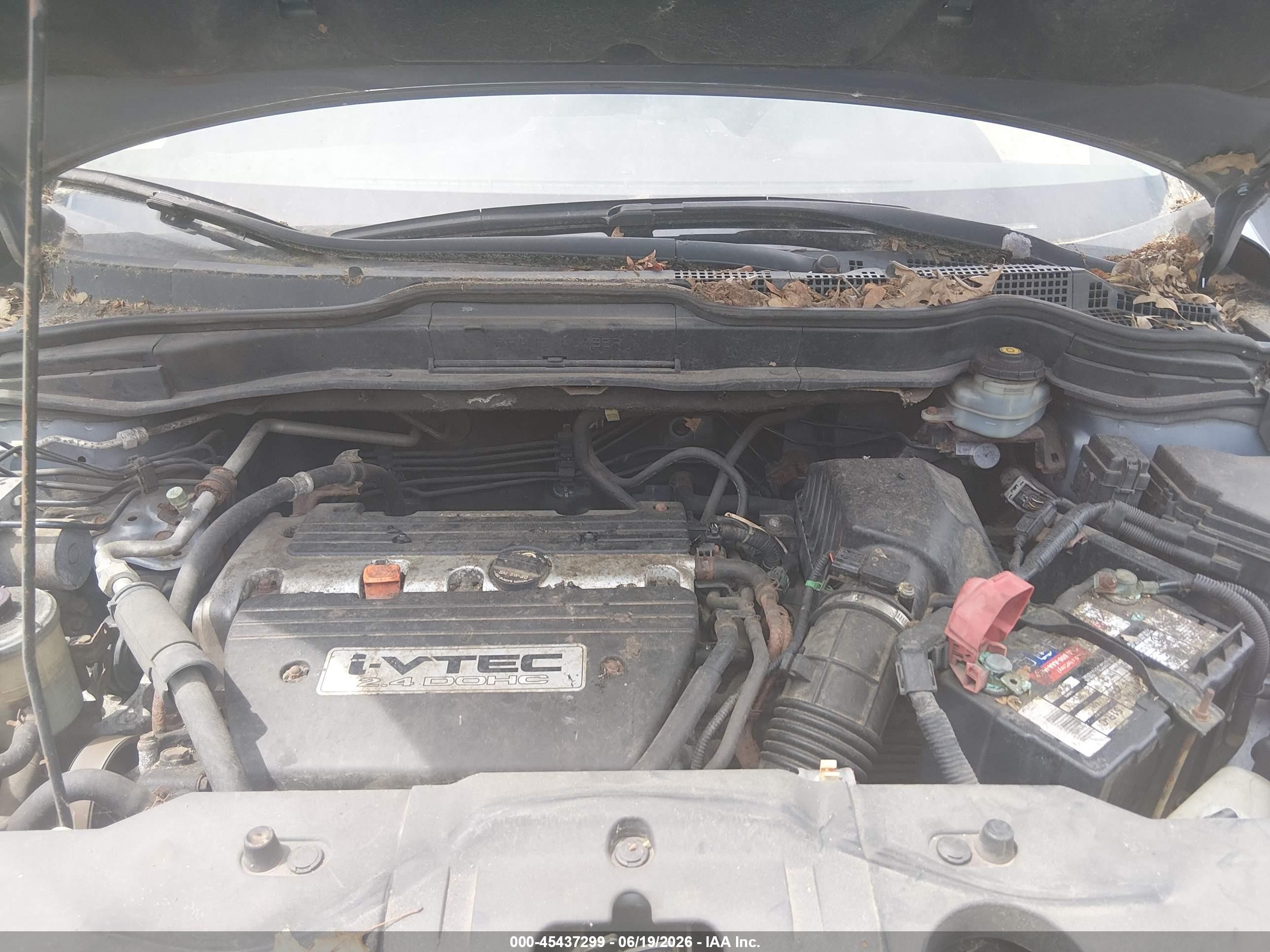 2007 Honda Cr-v Ex-l Синий vin: JHLRE48727C002071